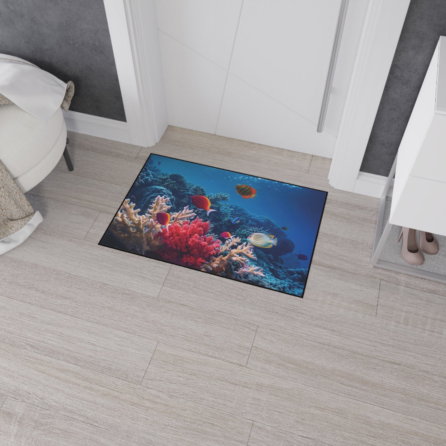 Heavy Duty Floor Mat - Deep Ocean