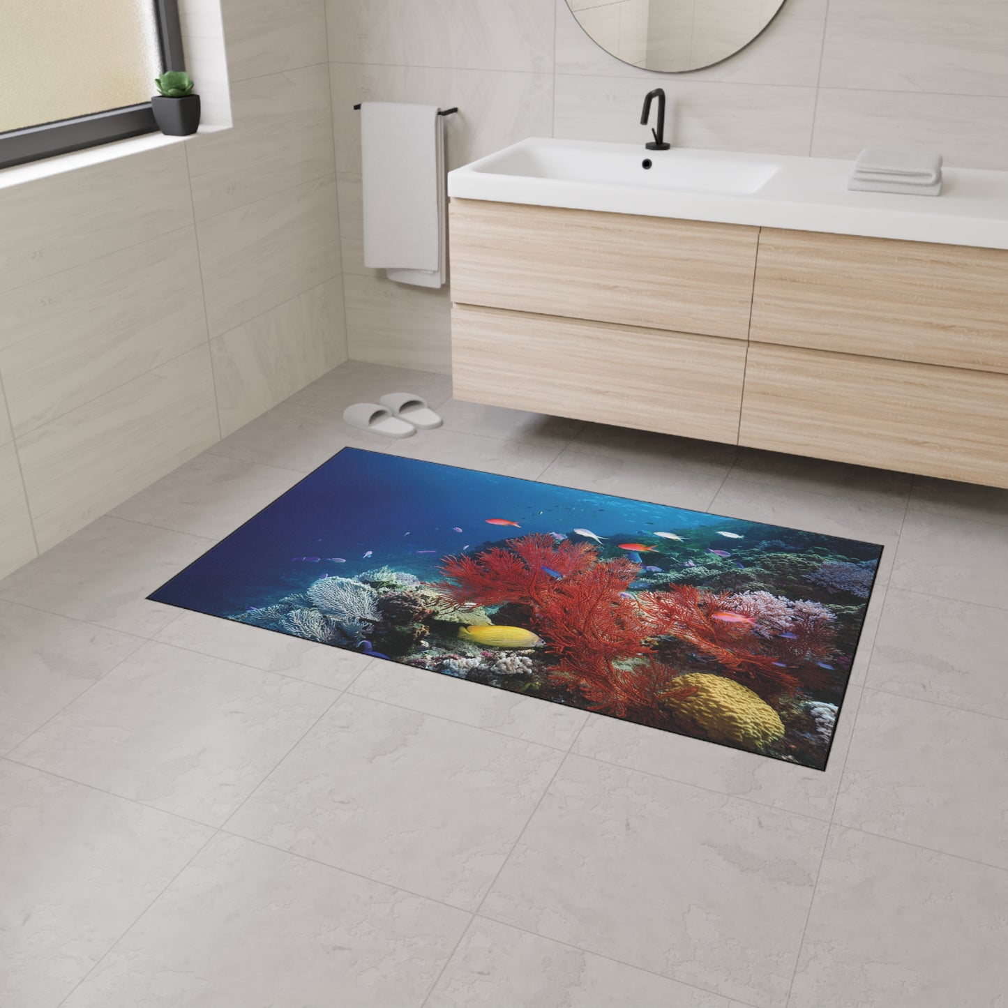 Heavy Duty Floor Mat - Deep Ocean