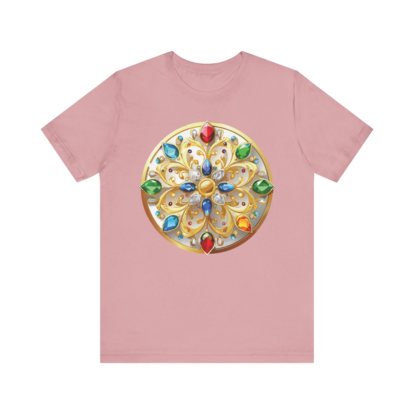 Medallion Shirt, Shirt with Medallion, Tee Shirt with Medal
