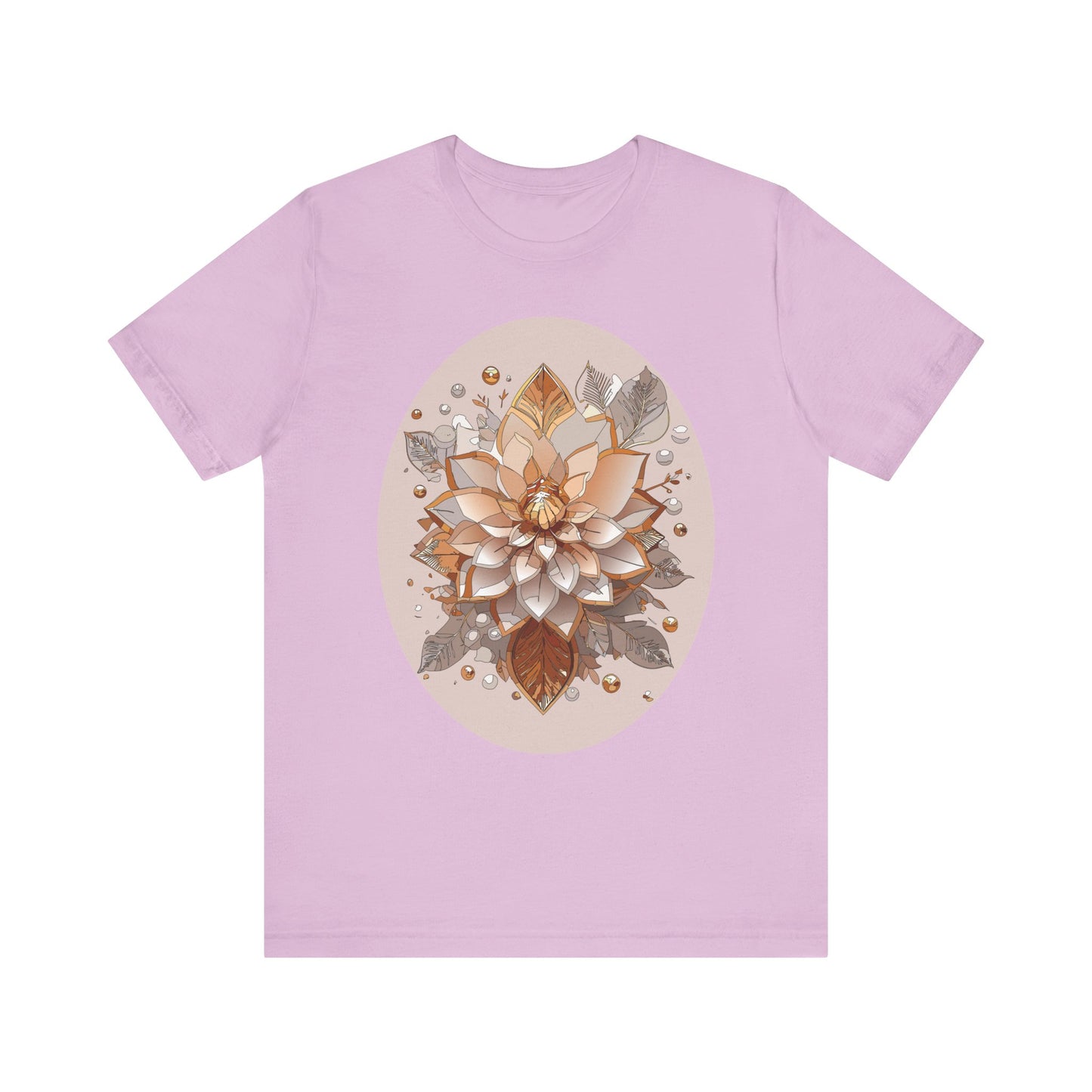 Floral Shirt, Flower Shirt, Tee Shirt with Antique Flower