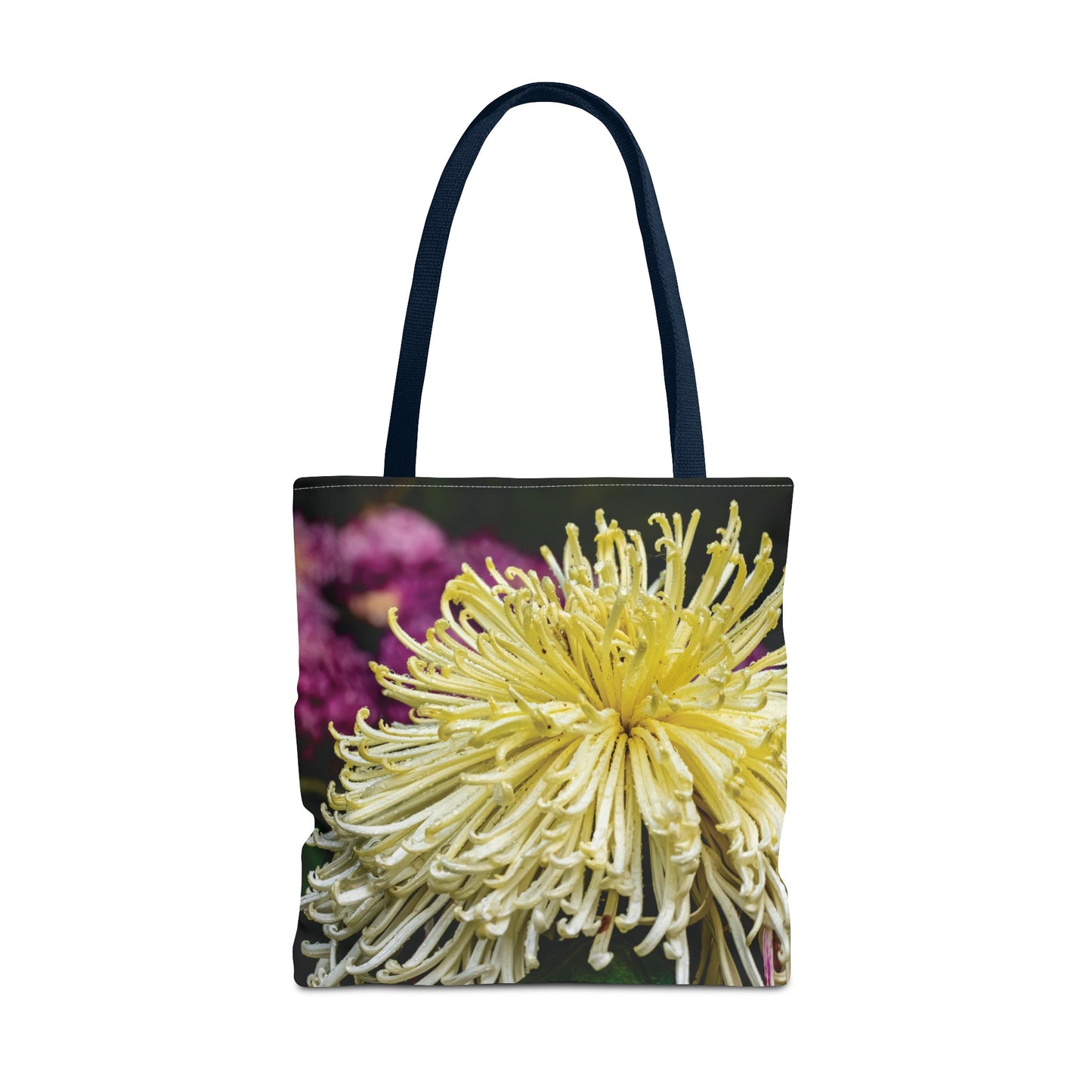 Canvas Bag with Floral Prints