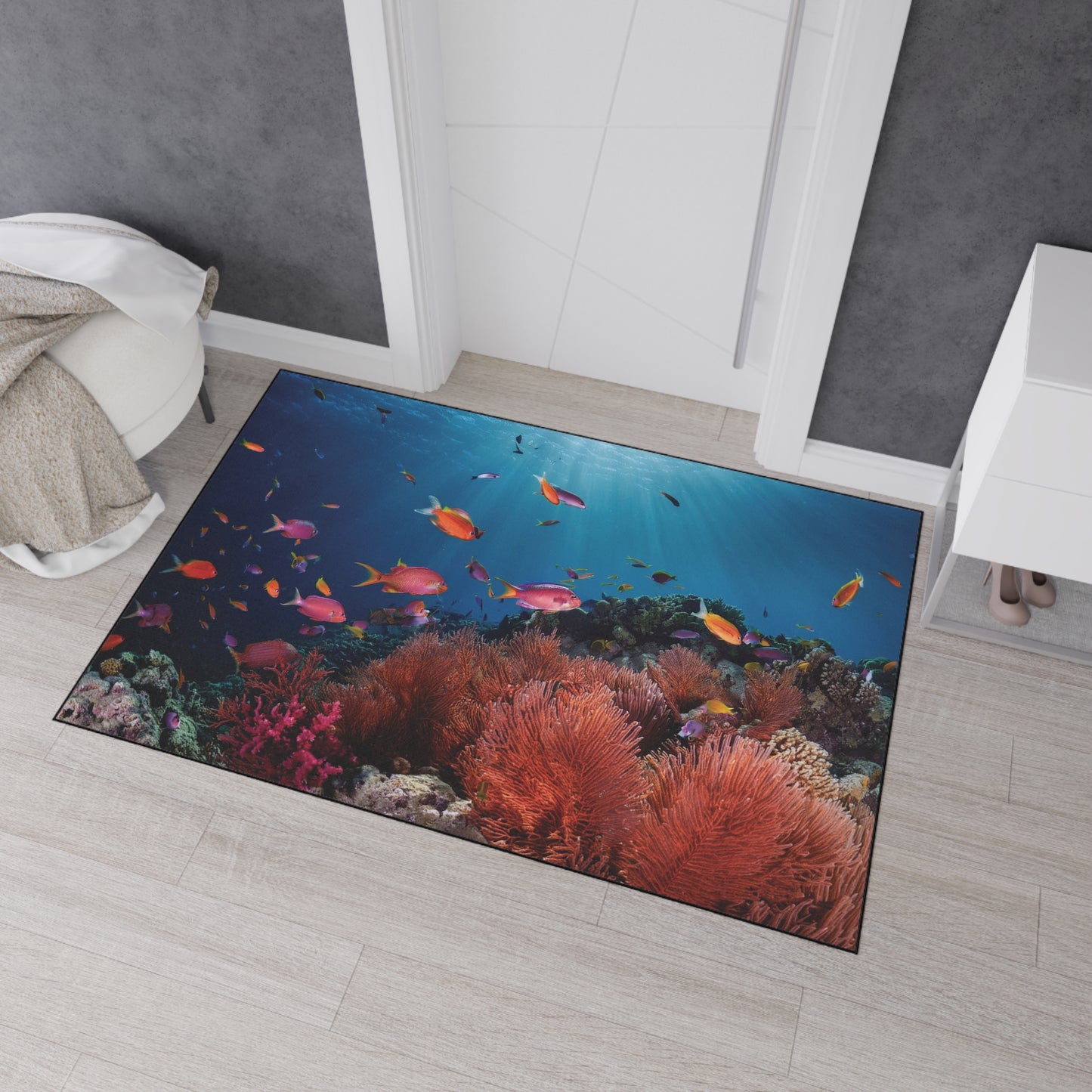 Heavy Duty Floor Mat - Deep Ocean