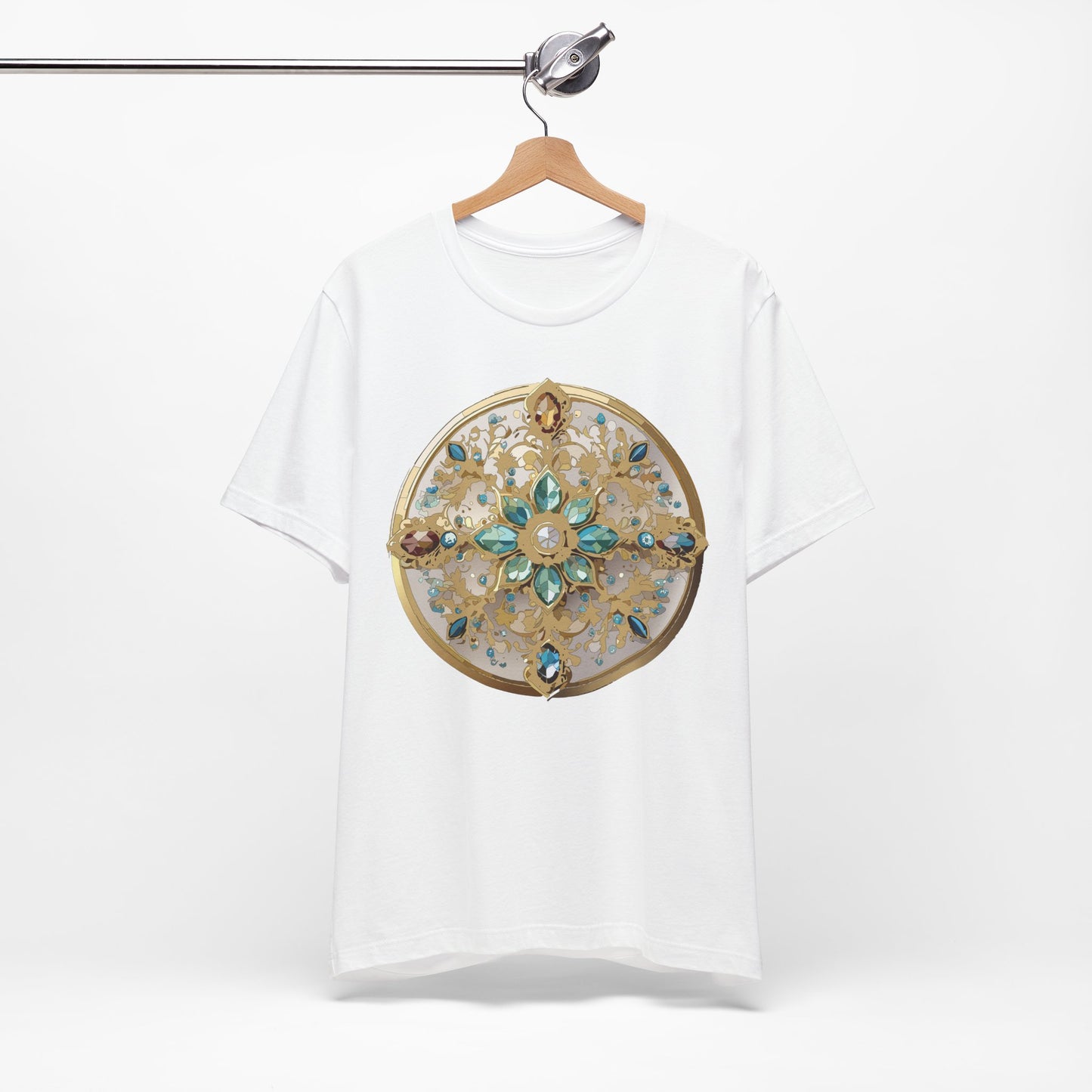 Medallion Shirt, Shirt with Medallion, Tee Shirt with Medal