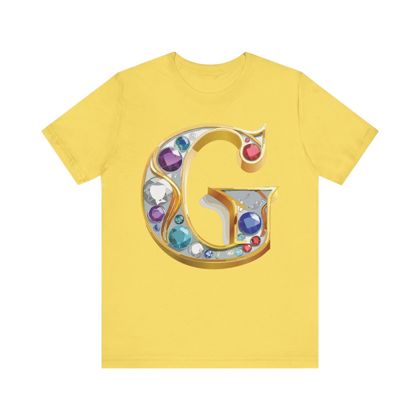 Letter Shirt, Shirt with Letters, Tee Shirt with Gold Letter, Shirt with Antique Letters