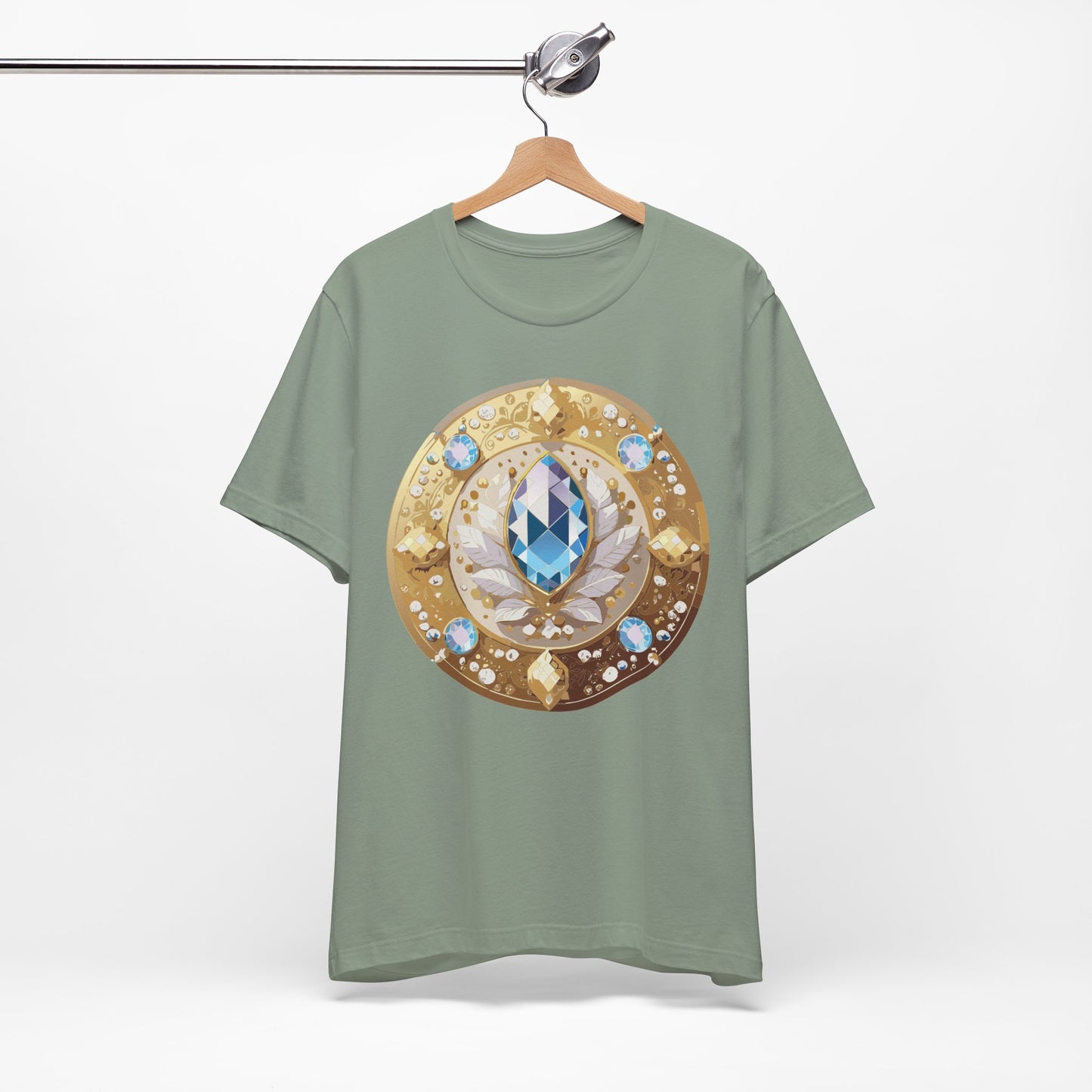 Medallion Shirt, Shirt with Medallion, Tee Shirt with Medal