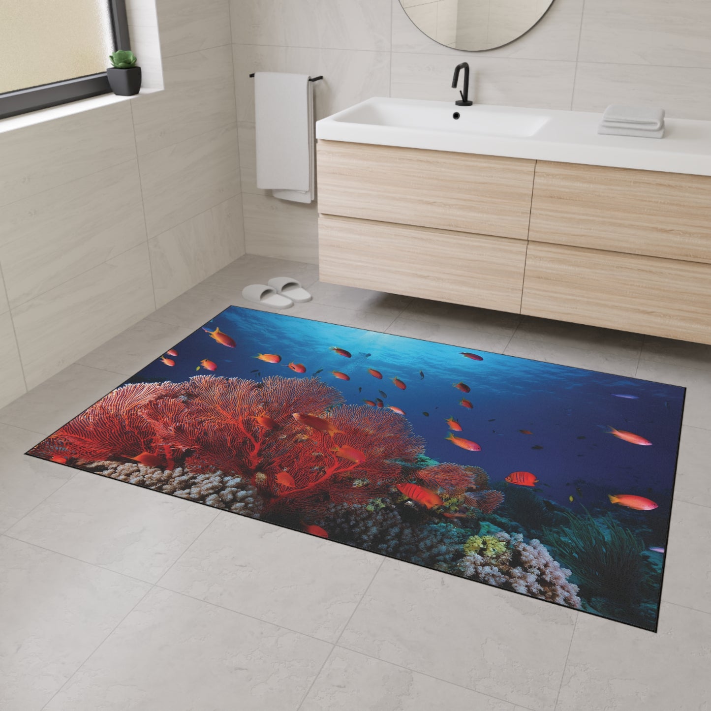 Heavy Duty Floor Mat - Deep Ocean