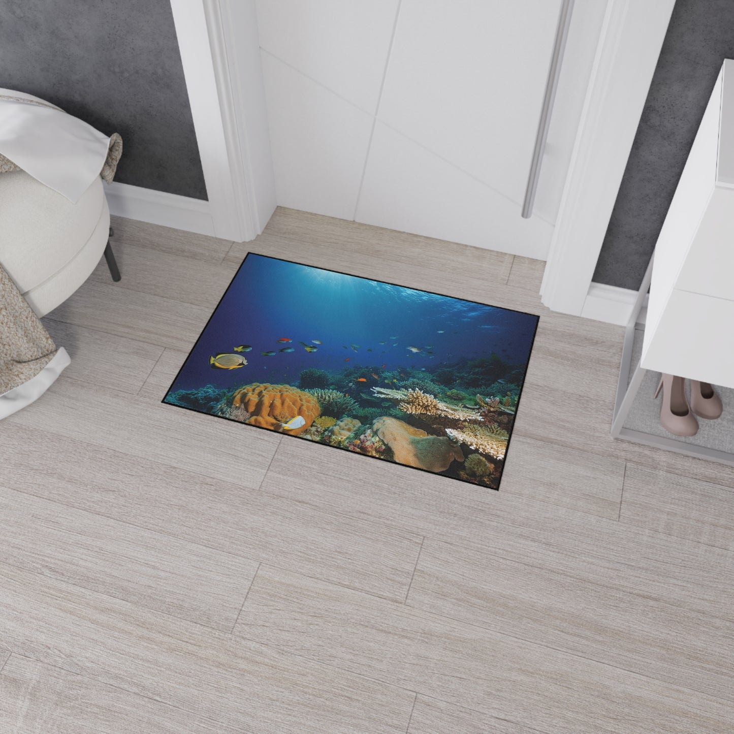 Heavy Duty Floor Mat - Deep Ocean