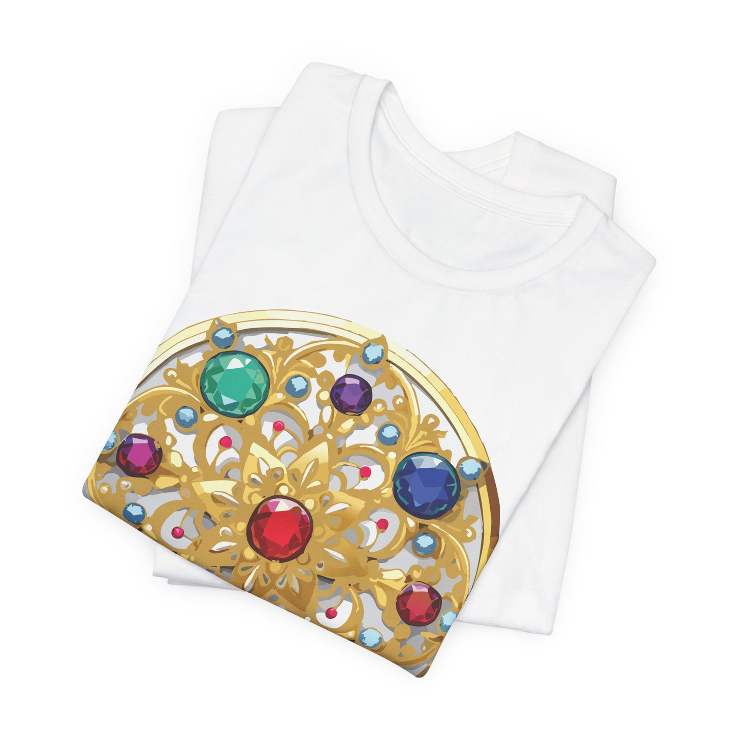 Medallion Shirt, Shirt with Medallion, Tee Shirt with Medal
