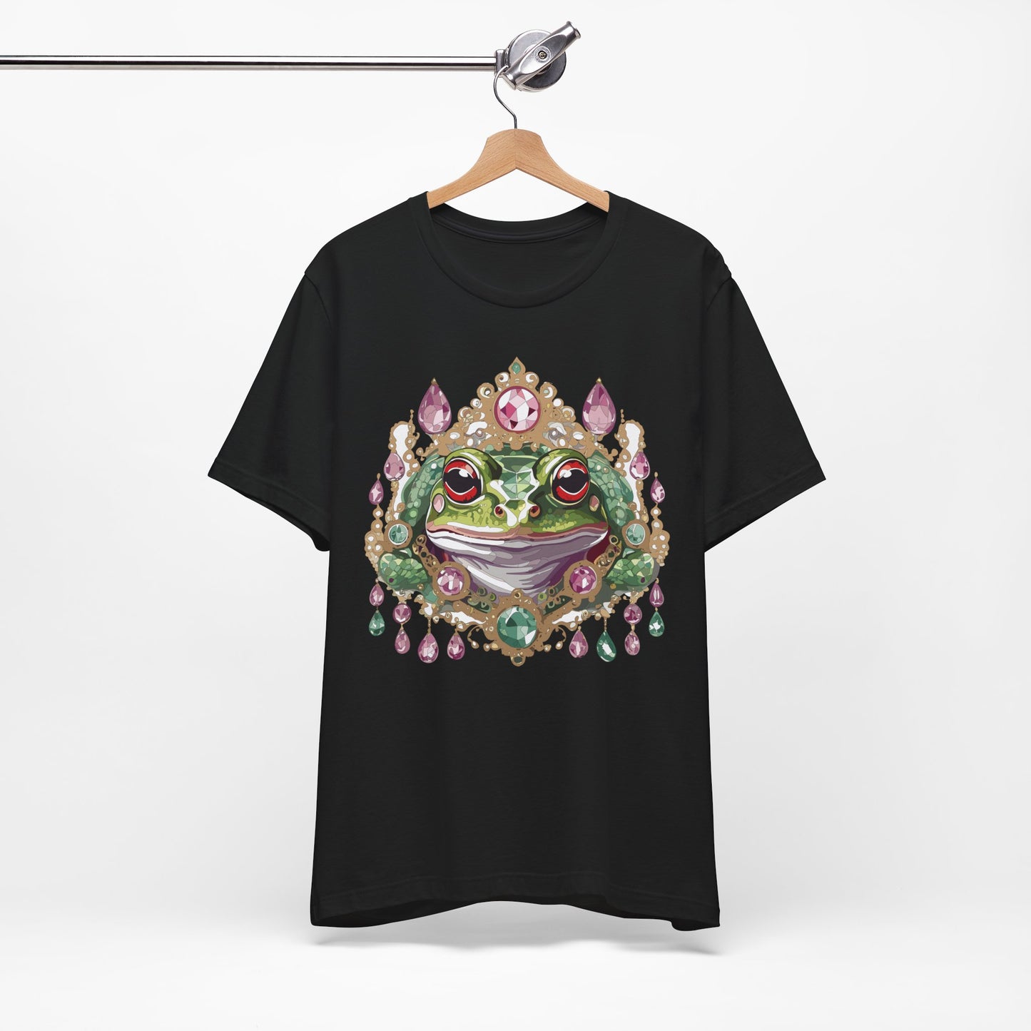 Animal Shirt, Shirt with Animal, Tee Shirt with Gold Animal Medal, Shirt with Antique Animal Medallion