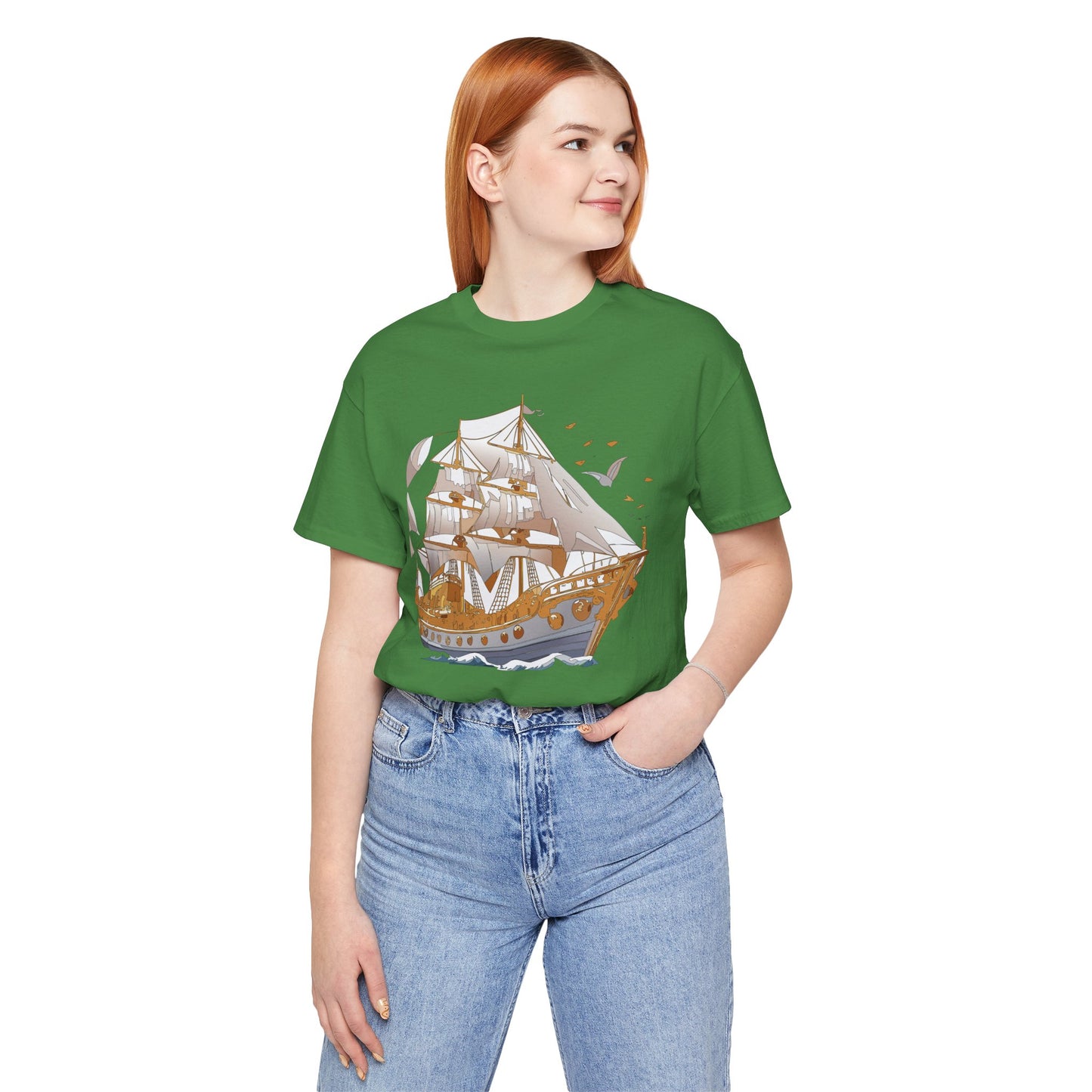 Ship Shirt, Shirt with Ship, Tee shirt with Ship