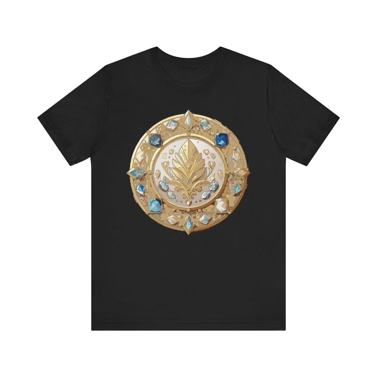 Medallion Shirt, Shirt with Medallion, Tee Shirt with Medal