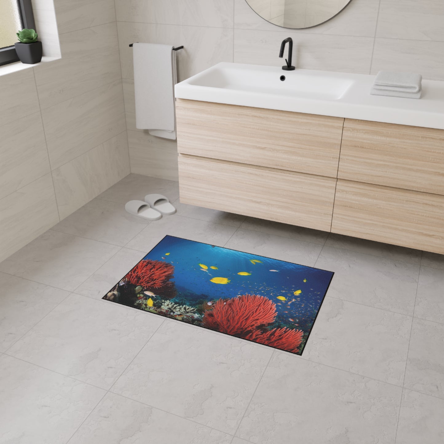 Heavy Duty Floor Mat - Deep Ocean