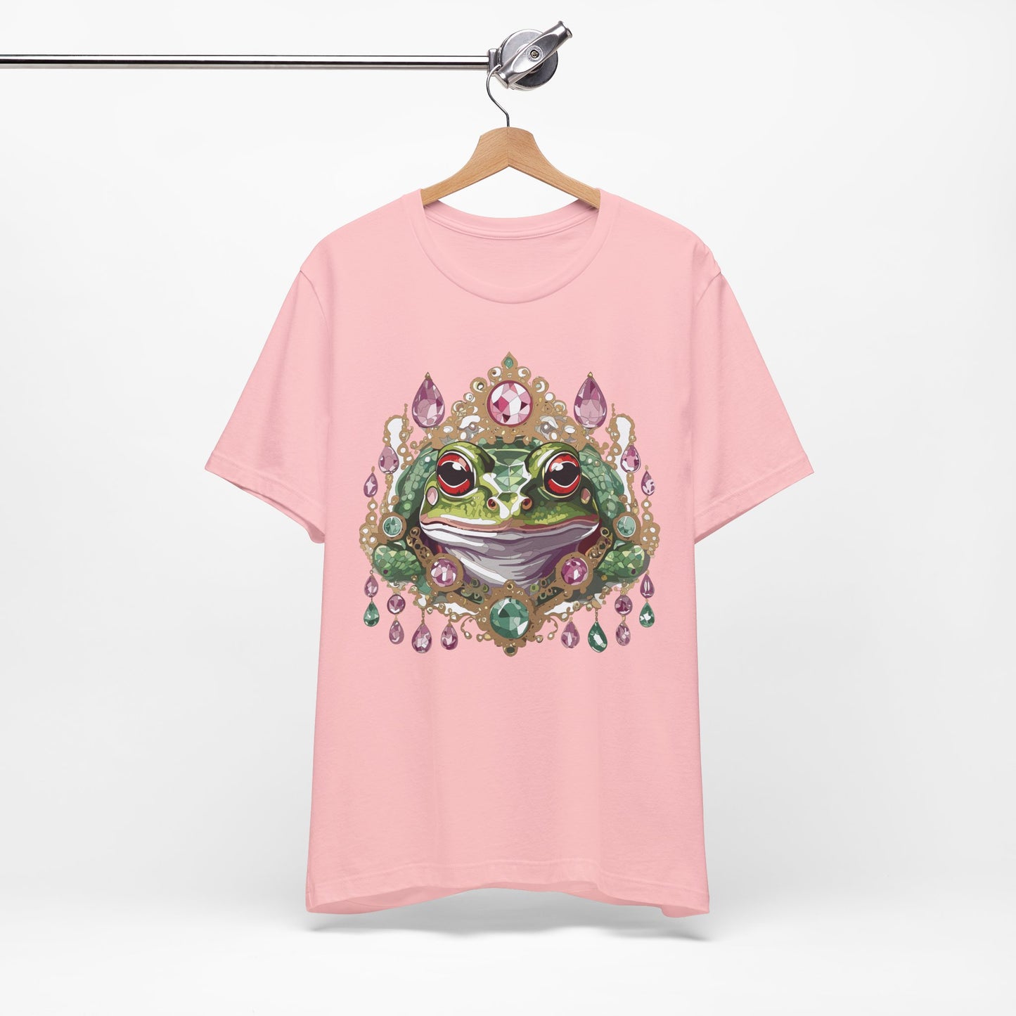 Animal Shirt, Shirt with Animal, Tee Shirt with Gold Animal Medal, Shirt with Antique Animal Medallion