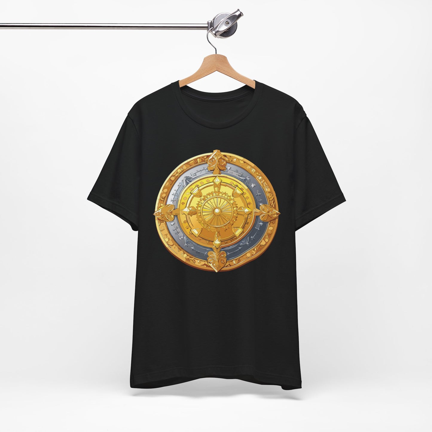 Coin Shirt, Shirt with Coin, Tee Shirt with Gold Coin, Shirt with Antique Coin