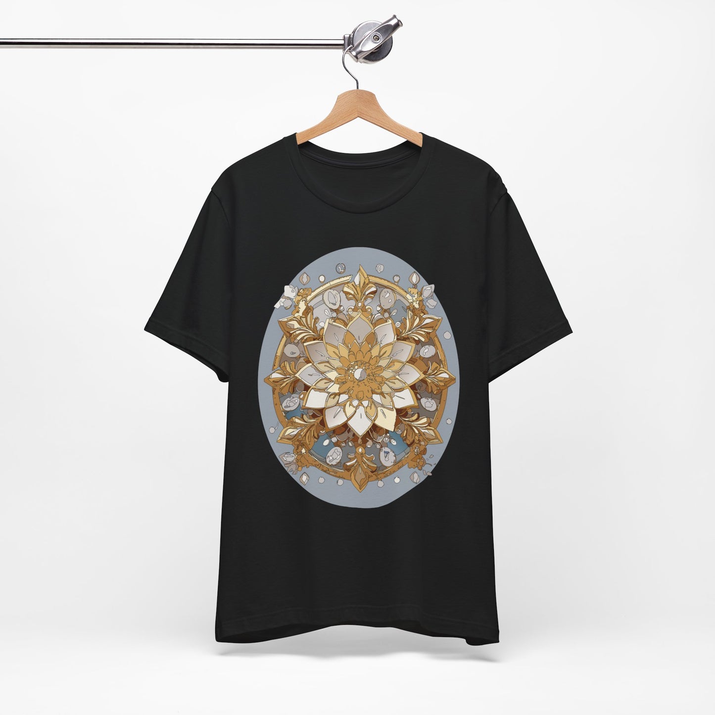 Floral Shirt, Flower Shirt, Tee Shirt with Antique Flower