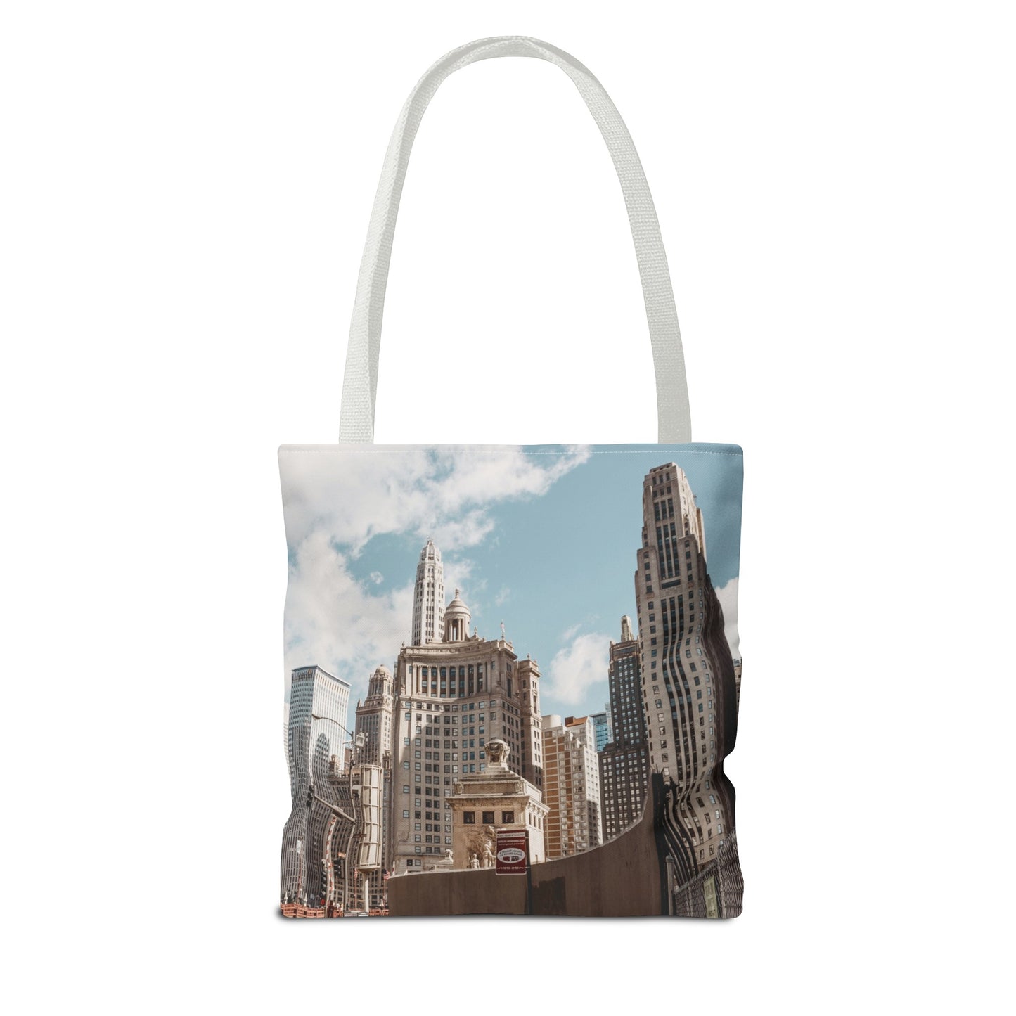 Canvas Bag with City Prints