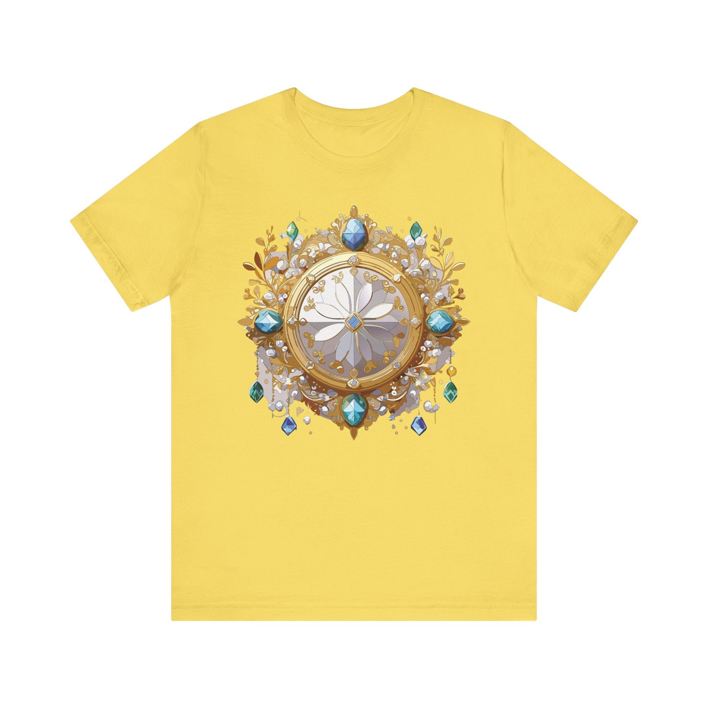 Medallion Shirt, Shirt with Medallion, Tee Shirt with Medal