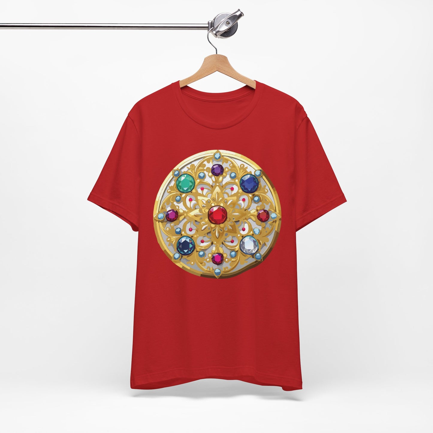 Medallion Shirt, Shirt with Medallion, Tee Shirt with Medal