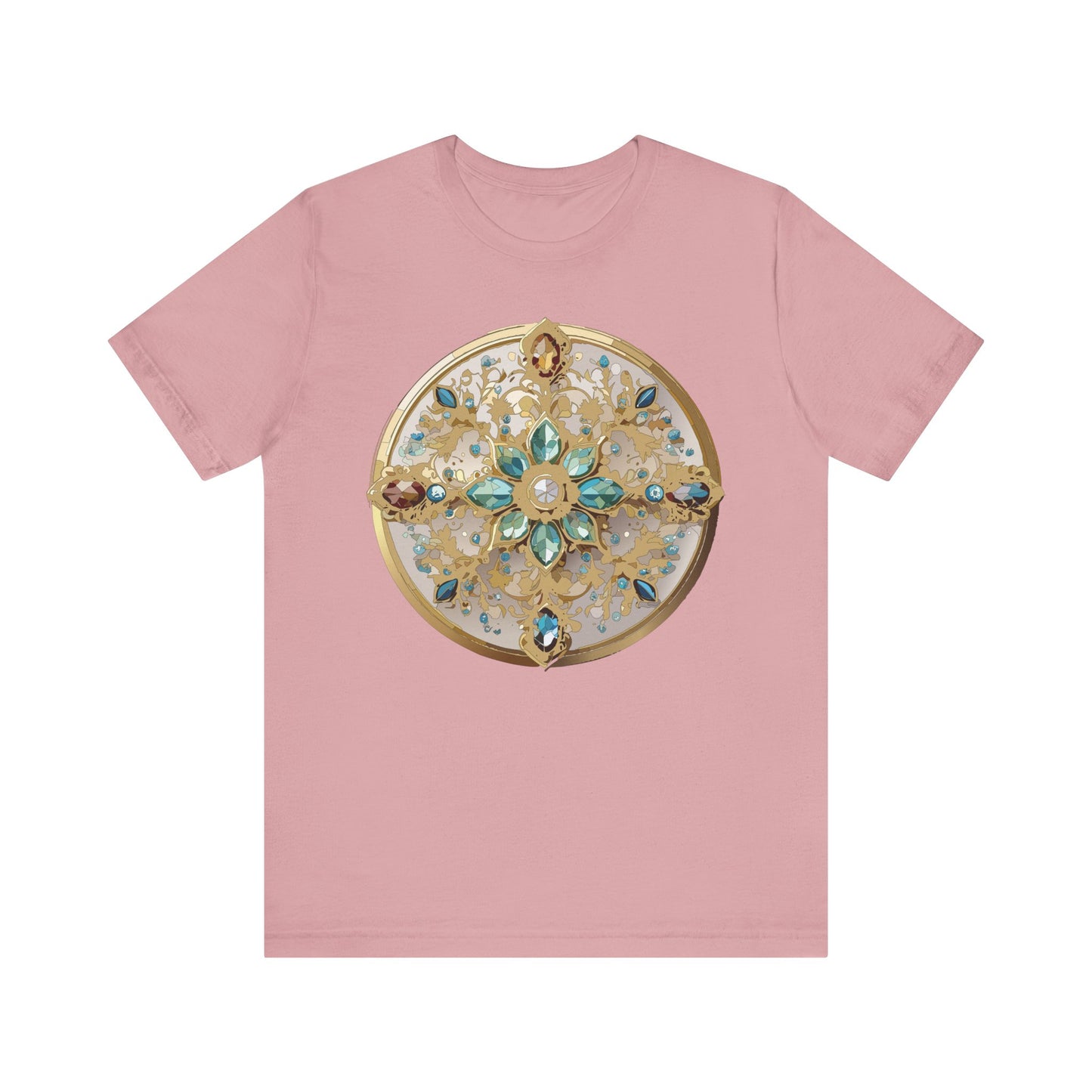 Medallion Shirt, Shirt with Medallion, Tee Shirt with Medal