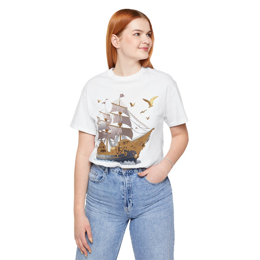 Ship Shirt, Shirt with Ship, Tee shirt with Ship