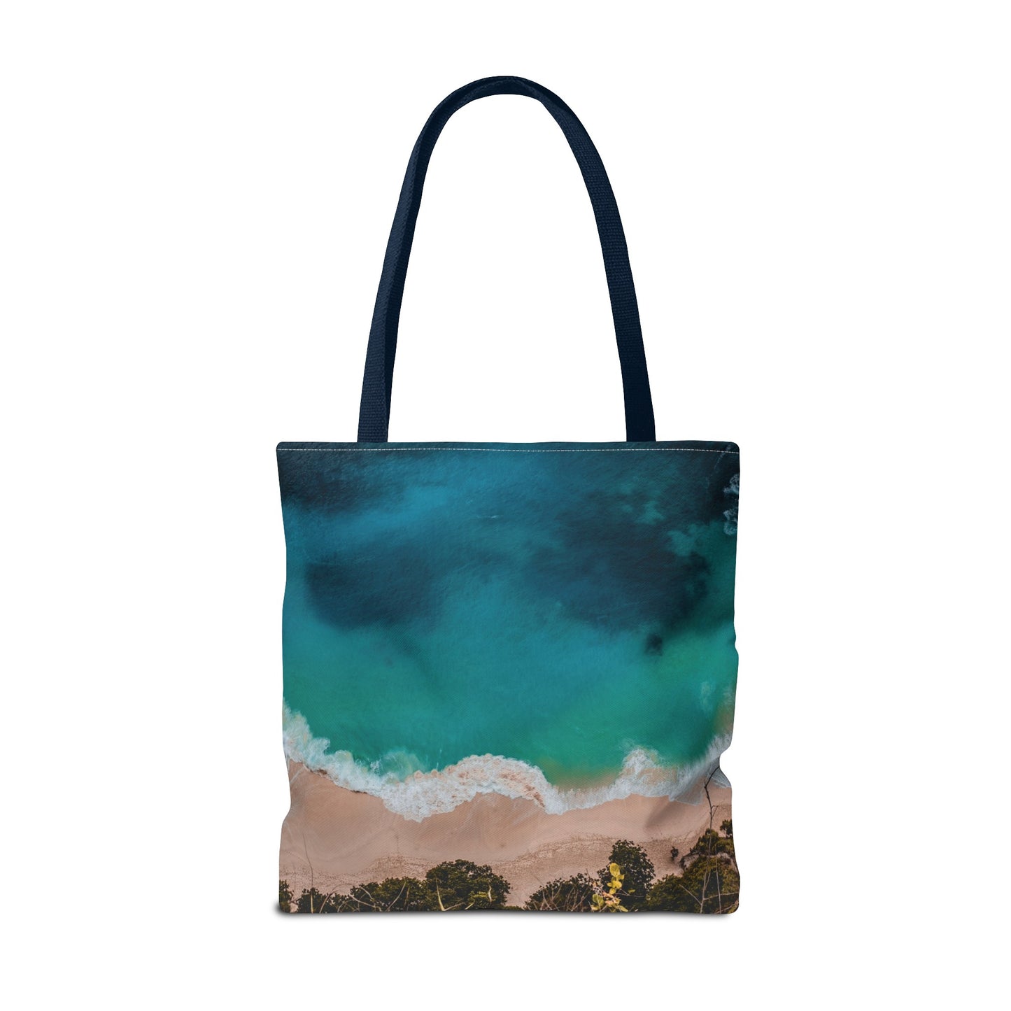 Canvas Bag with Beach Prints