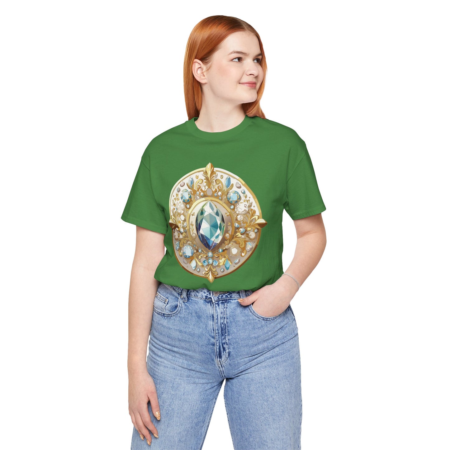Medallion Shirt, Shirt with Medallion, Tee Shirt with Medal