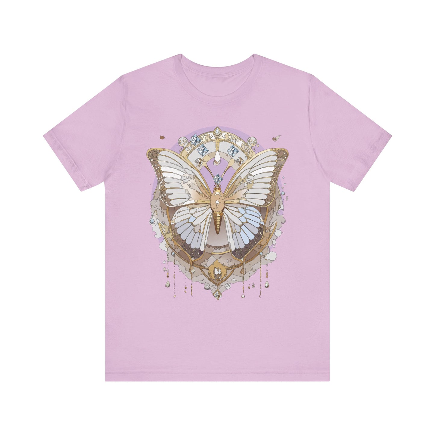 Butterfly Shirt, Shirt with Butterfly, Tee Shirt with Antique Butterfly
