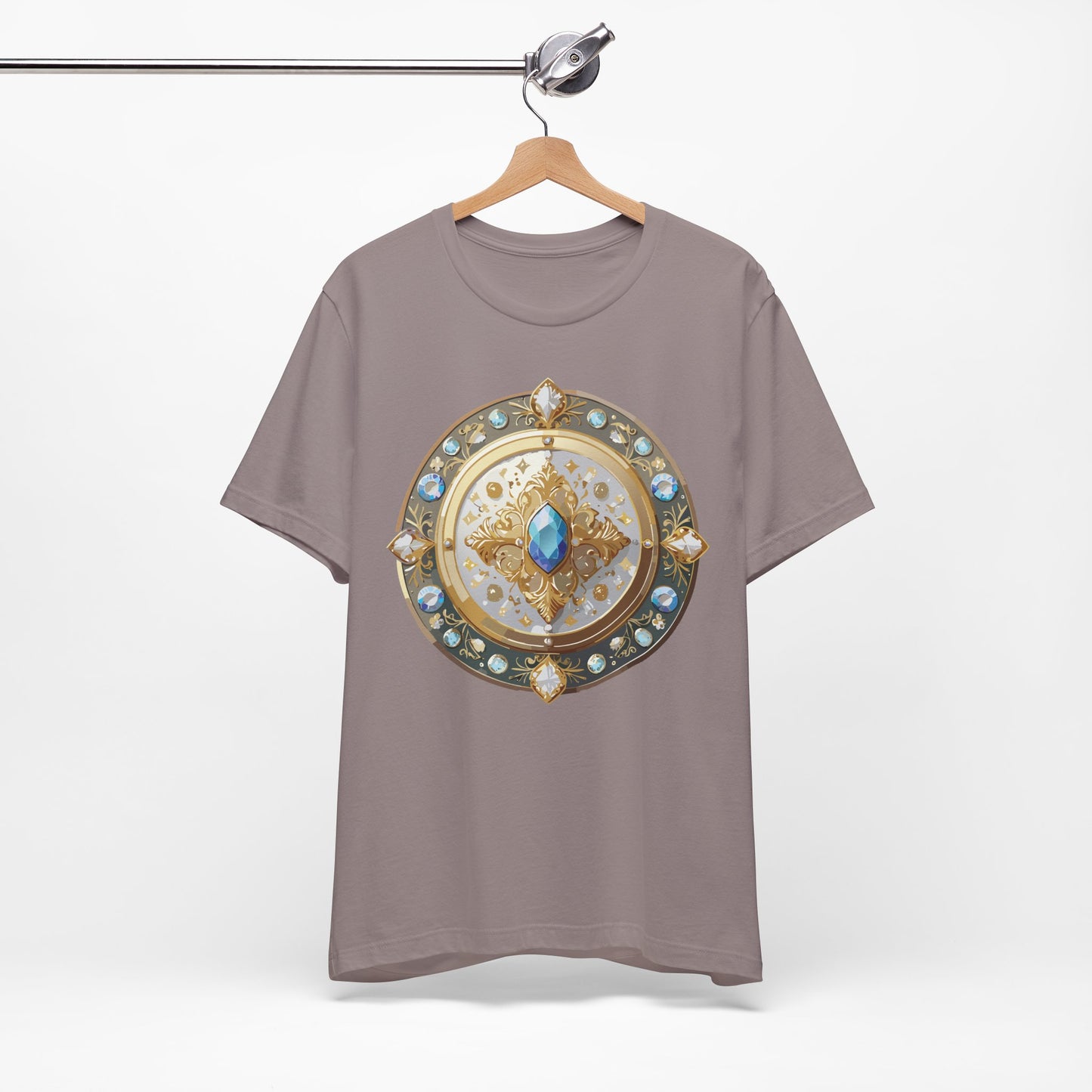 Medallion Shirt, Shirt with Medallion, Tee Shirt with Medal