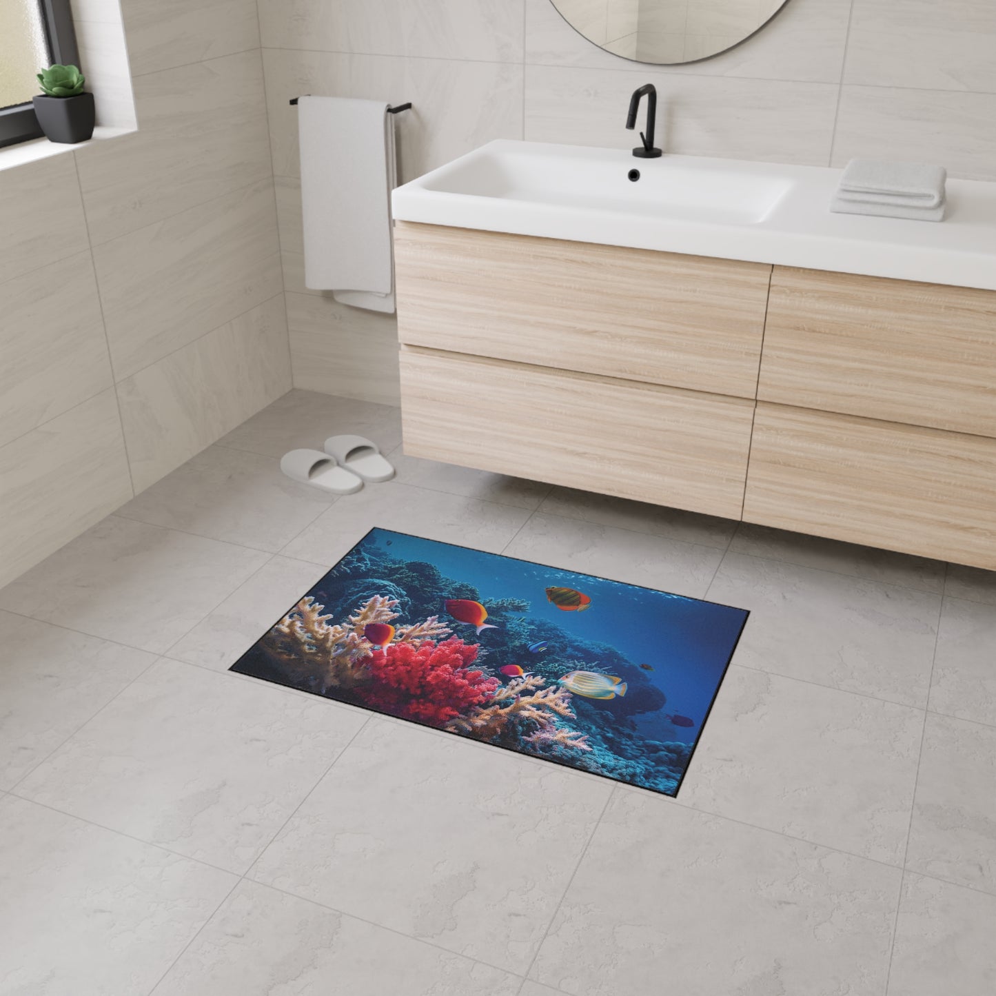 Heavy Duty Floor Mat - Deep Ocean