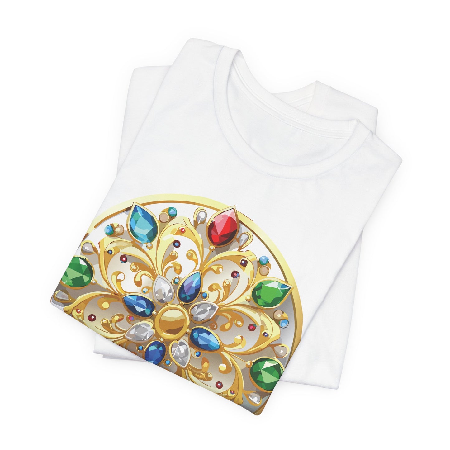 Medallion Shirt, Shirt with Medallion, Tee Shirt with Medal