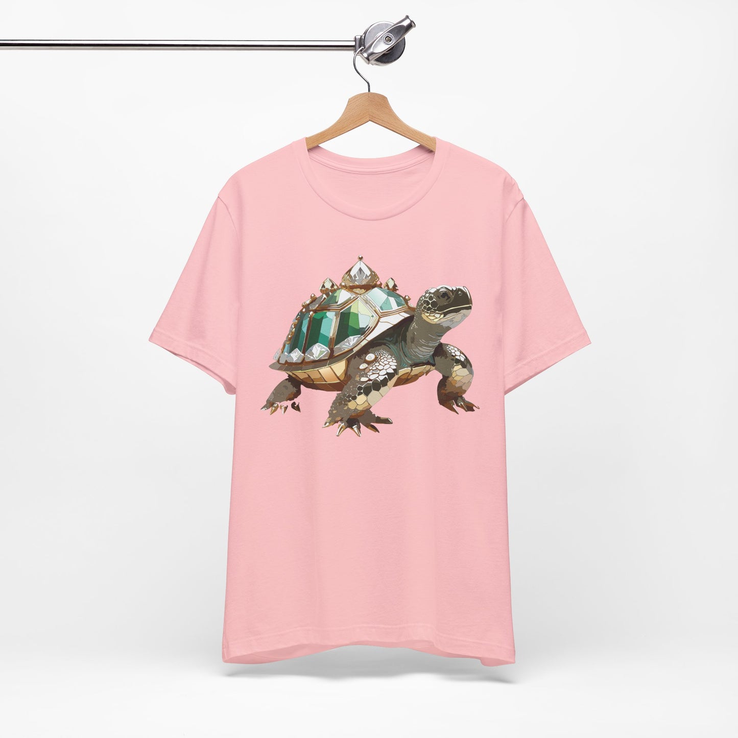 Animal Shirt, Shirt with Animal, Tee Shirt with Gold Animal Medal, Shirt with Antique Animal Medallion