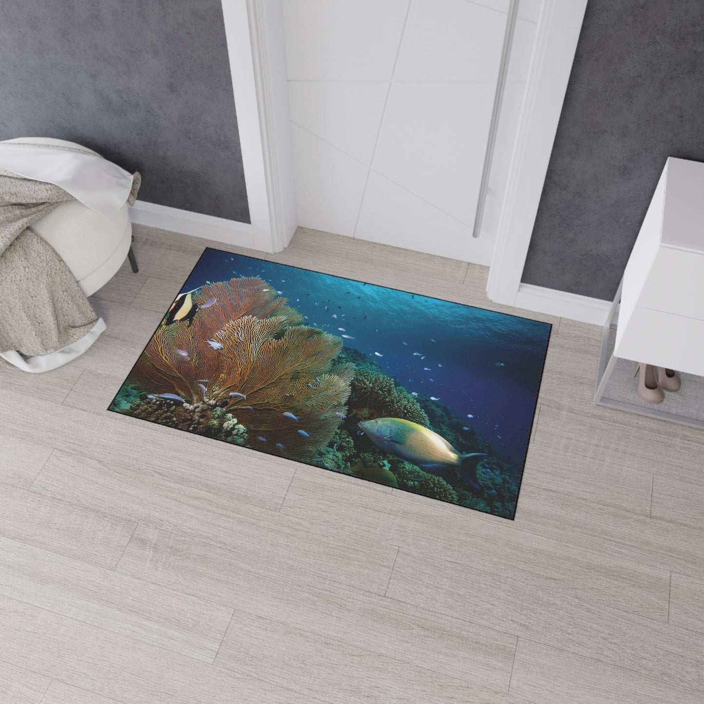 Heavy Duty Floor Mat -Deep Ocean