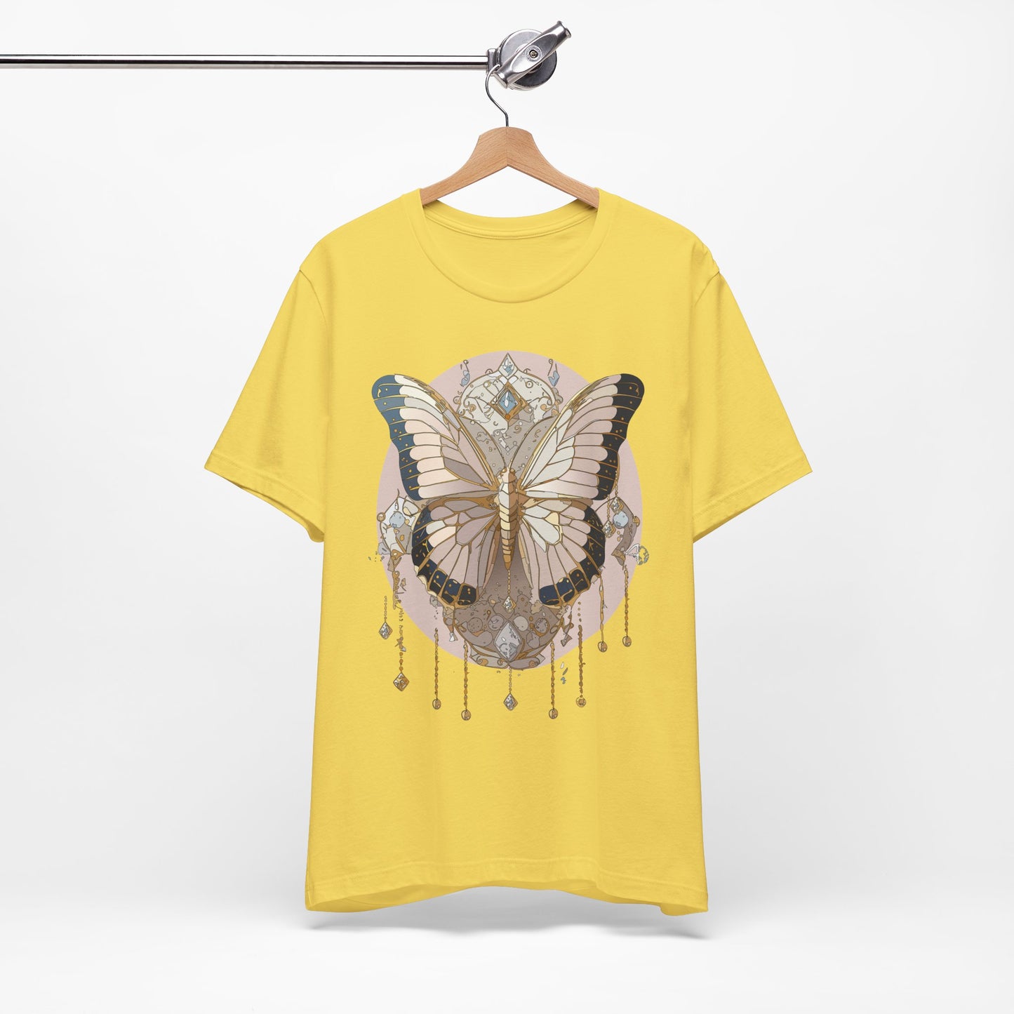 Butterfly Shirt, Shirt with Butterfly, Tee Shirt with Antique Butterfly