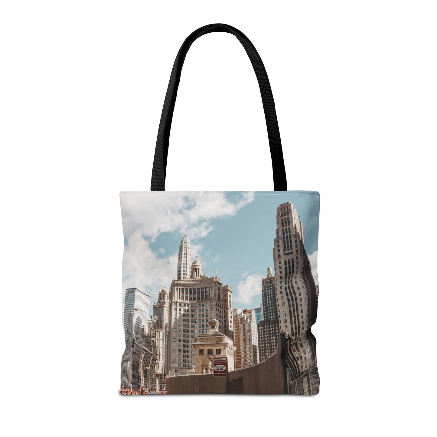 Canvas Bag with City Prints