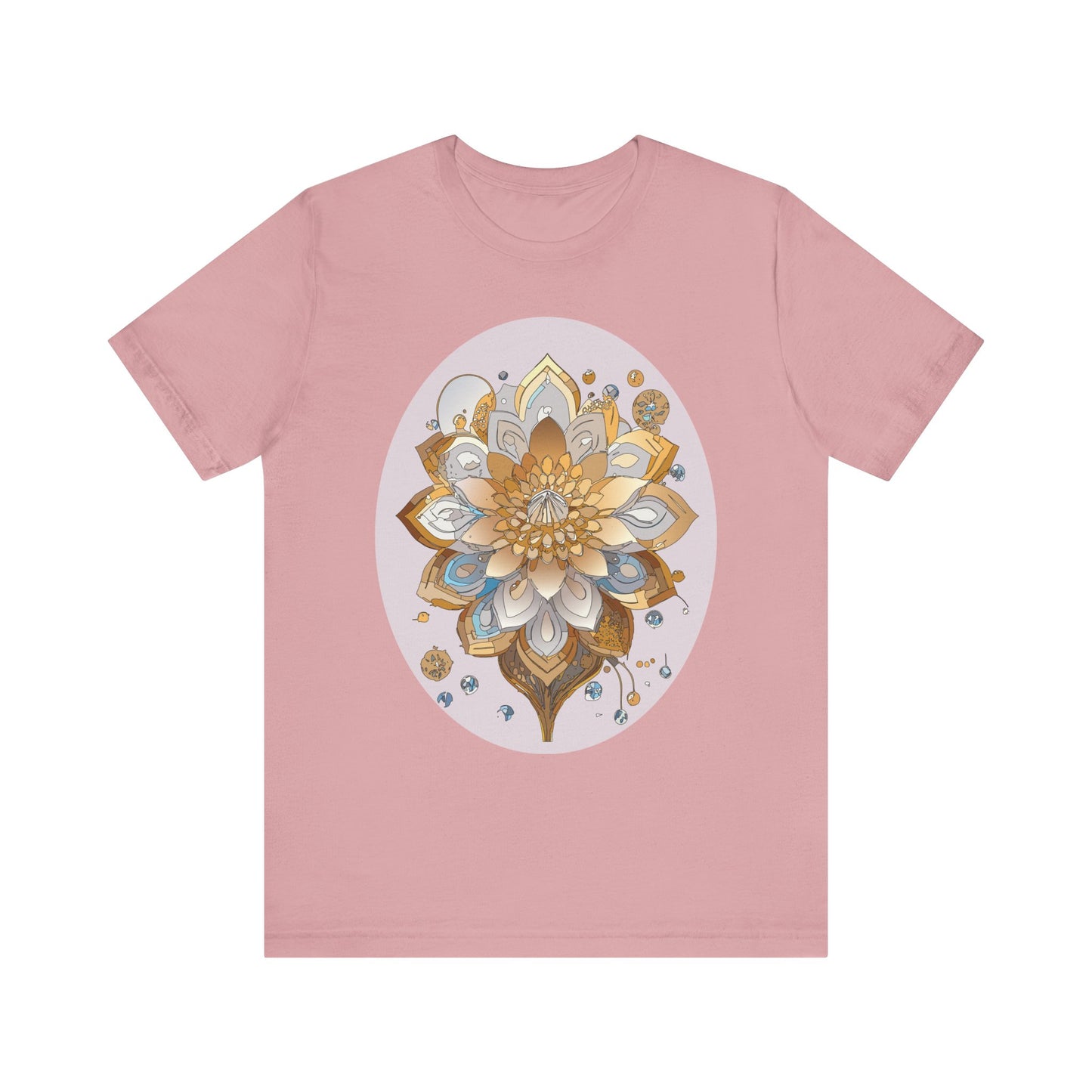 Floral Shirt, Flower Shirt, Tee Shirt with Antique Flower