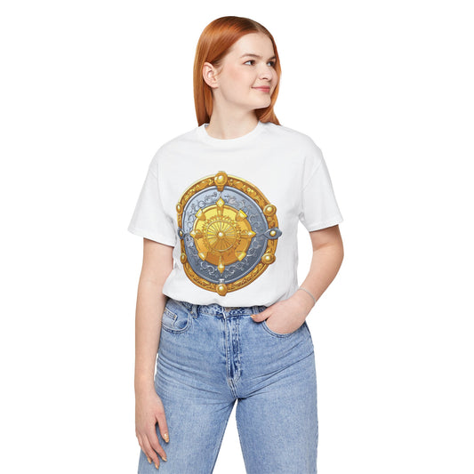 Coin Shirt, Shirt with Coin, Tee Shirt with Gold Coin, Shirt with Antique Coin