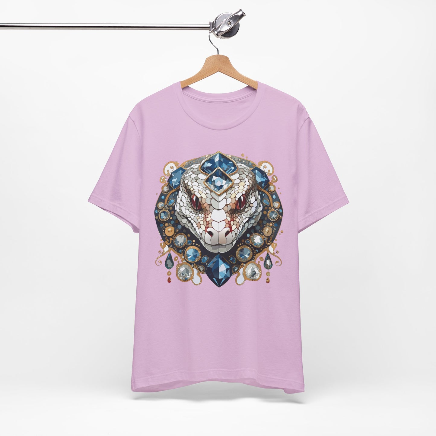 Animal Shirt, Shirt with Animal, Tee Shirt with Gold Animal Medal, Shirt with Antique Animal Medallion
