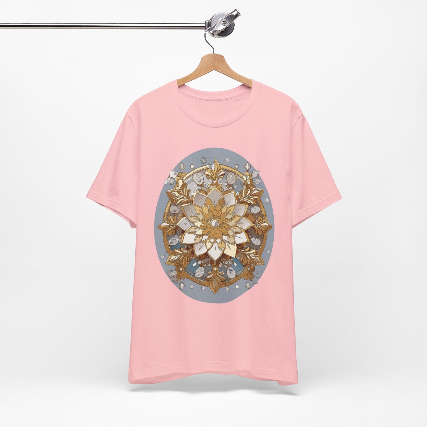 Floral Shirt, Flower Shirt, Tee Shirt with Antique Flower