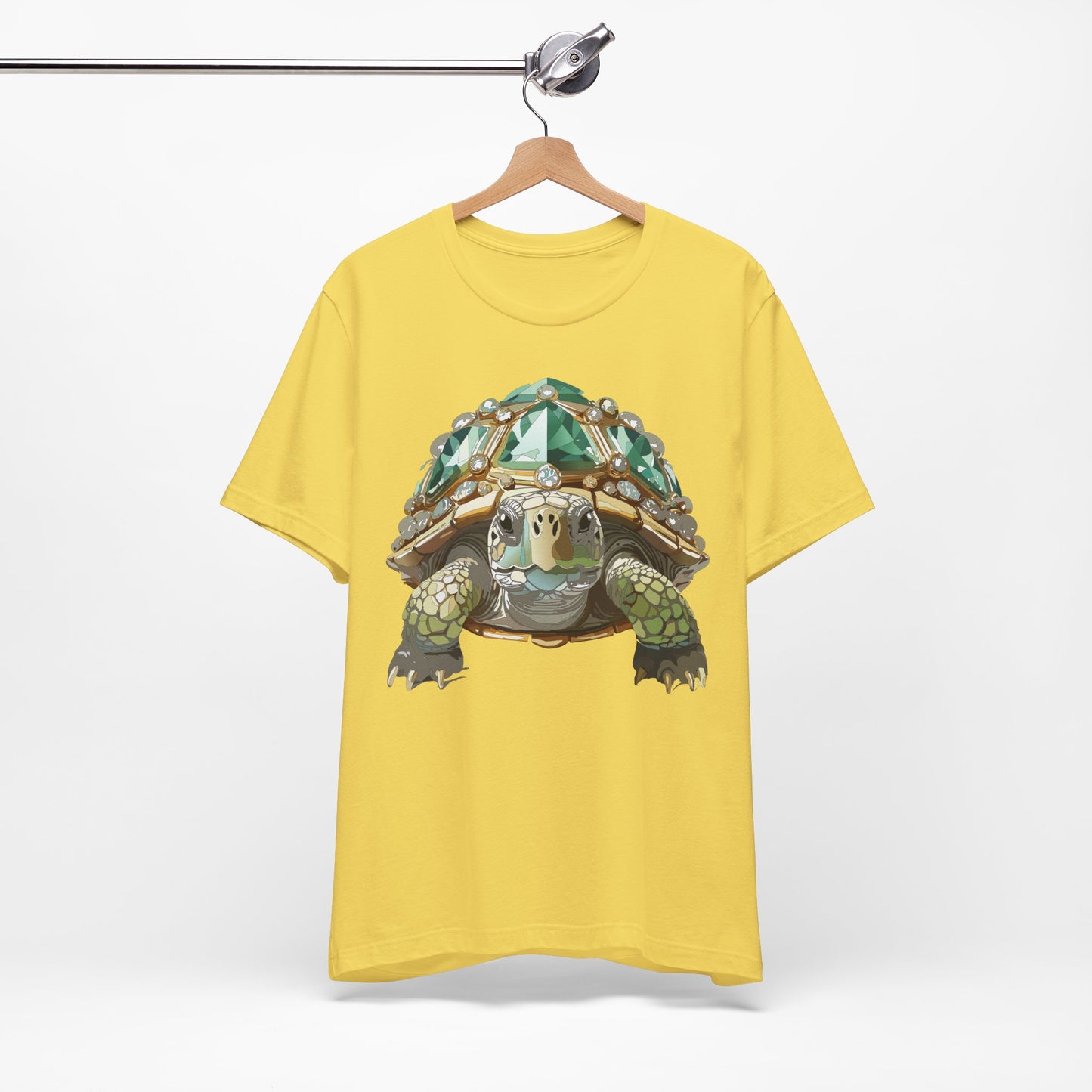 Animal Shirt, Shirt with Animal, Tee Shirt with Gold Animal Medal, Shirt with Antique Animal Medallion