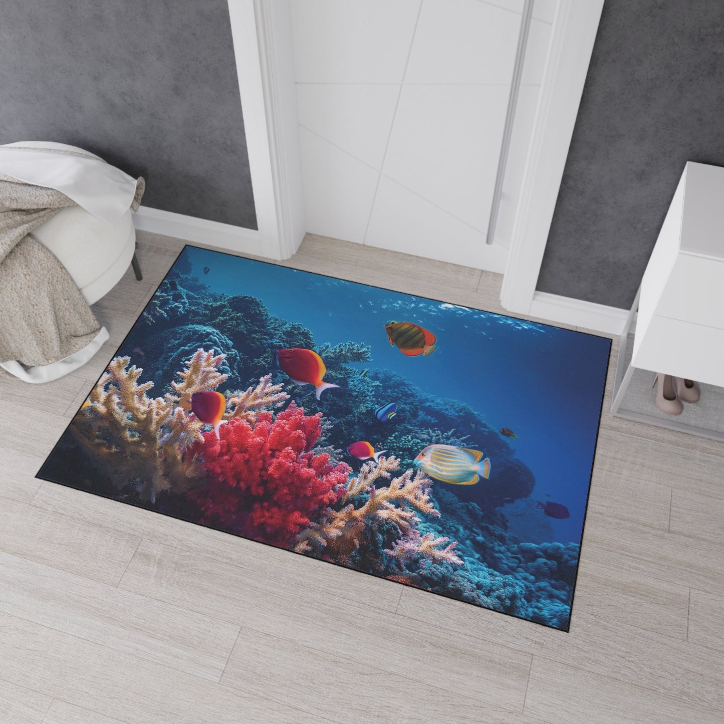 Heavy Duty Floor Mat - Deep Ocean