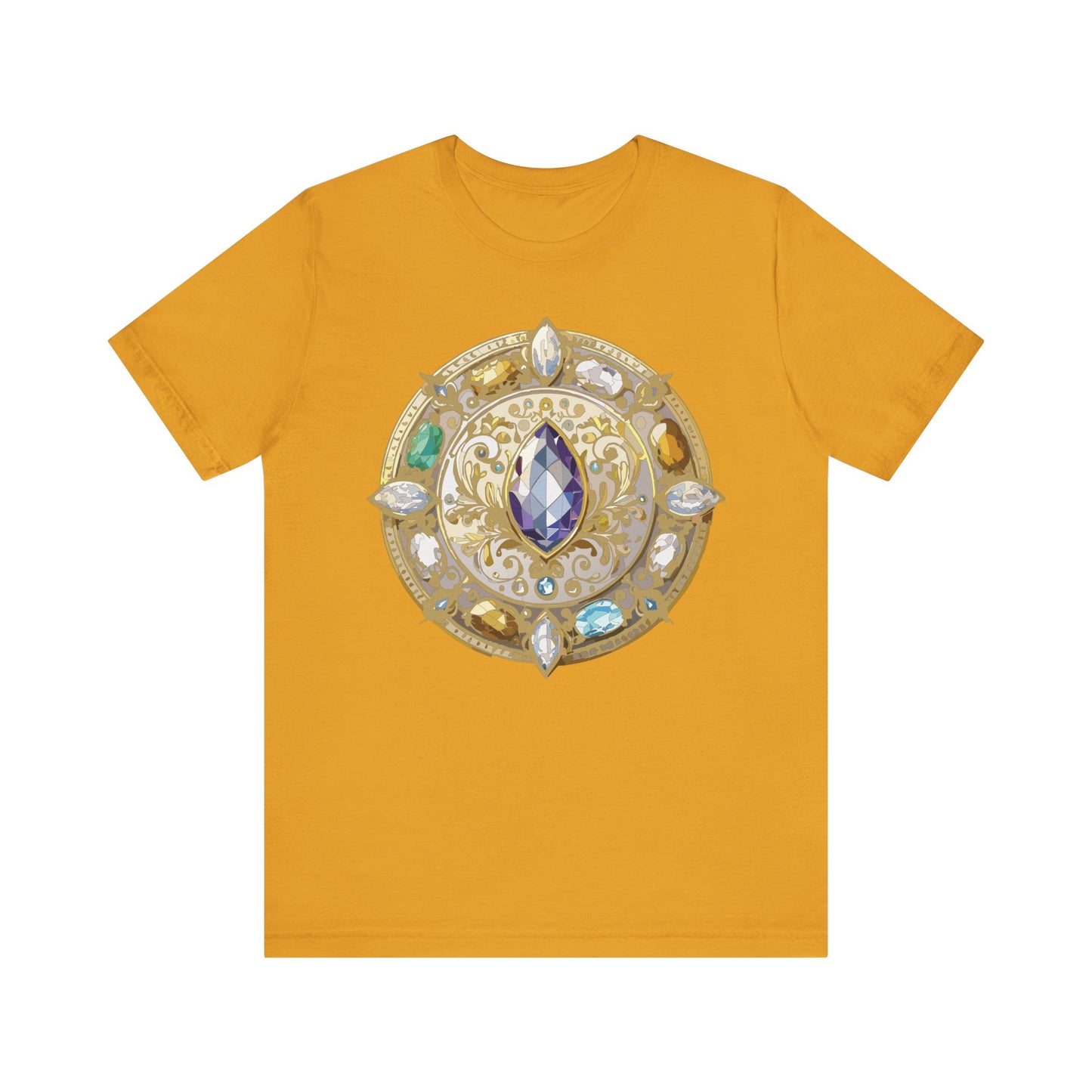 Medallion Shirt, Shirt with Medallion, Tee Shirt with Medal