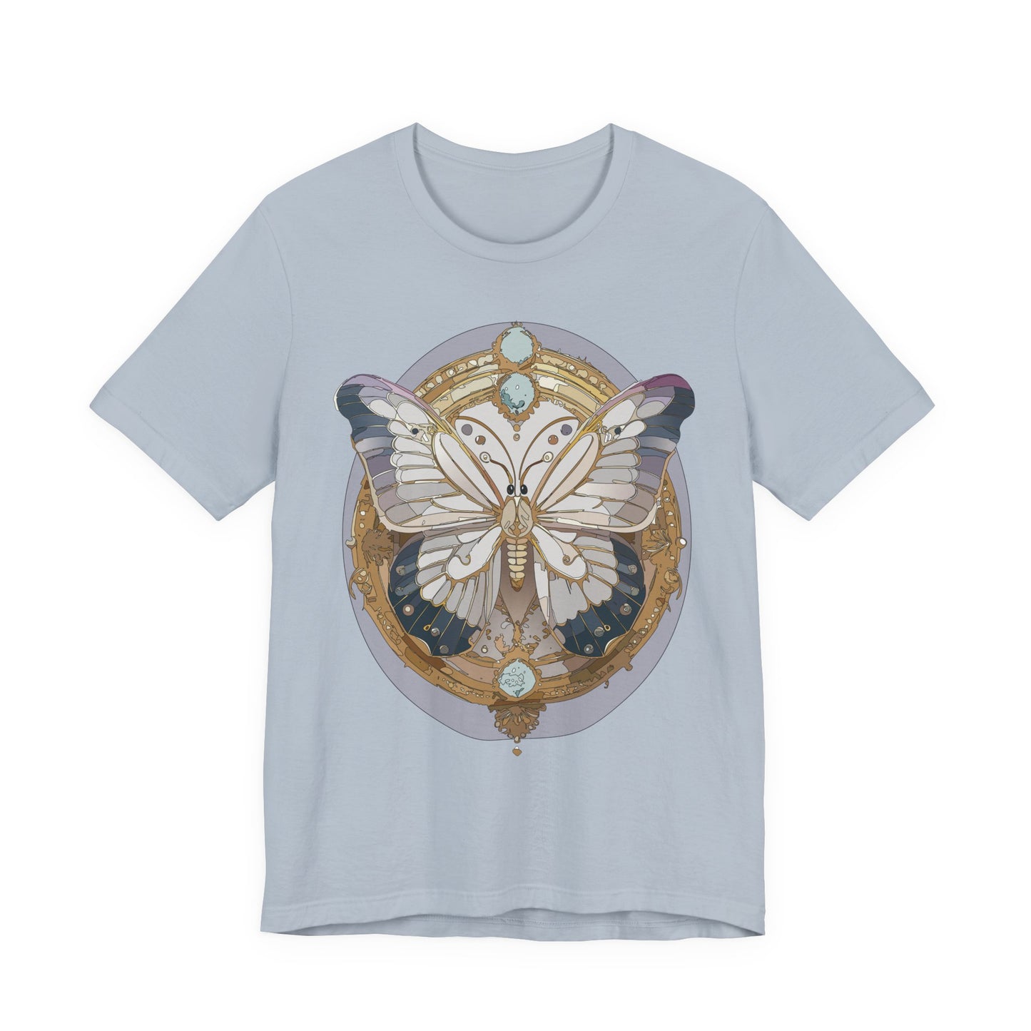 Butterfly Shirt, Shirt with Butterfly, Tee Shirt with Antique Butterfly