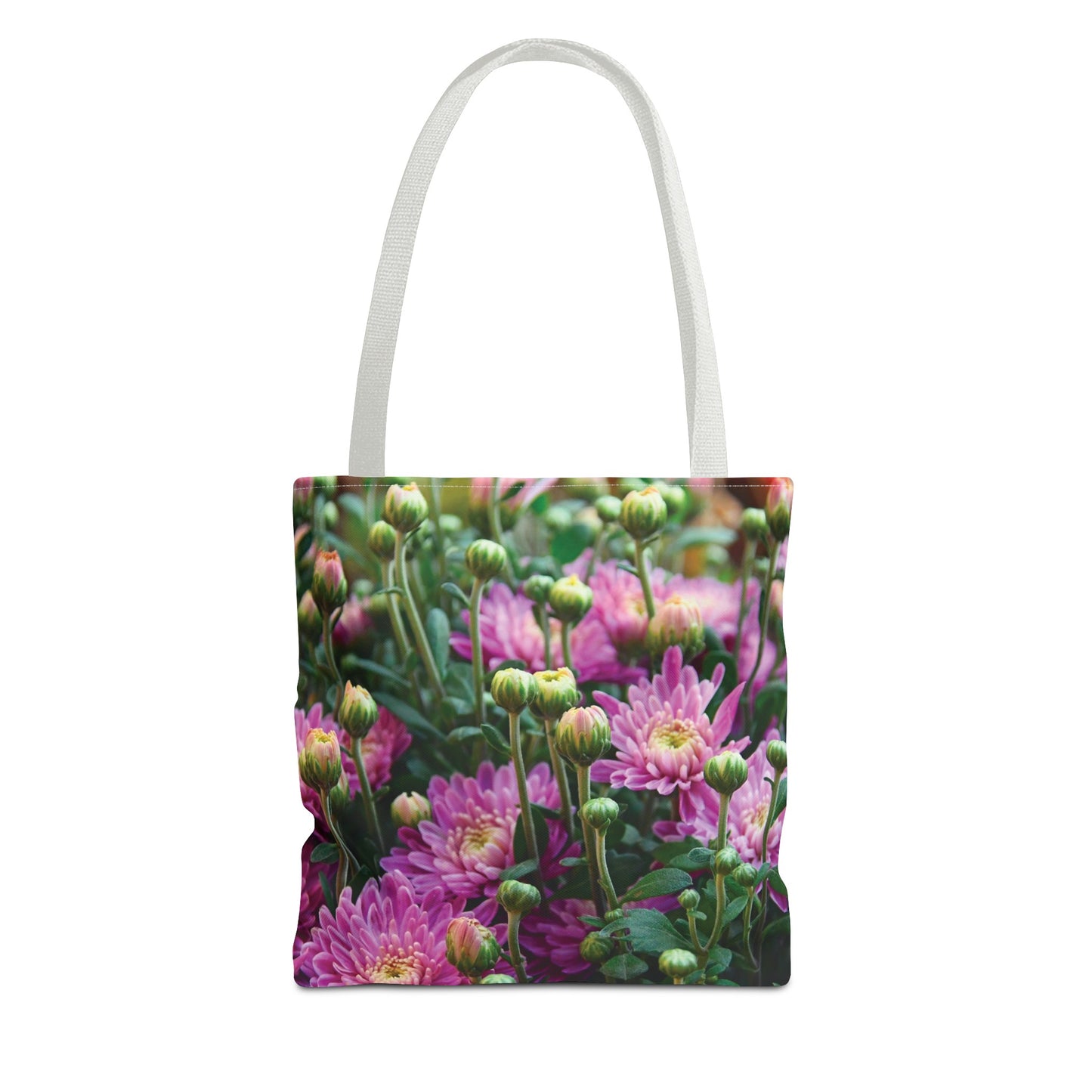 Canvas Bag with Floral Prints