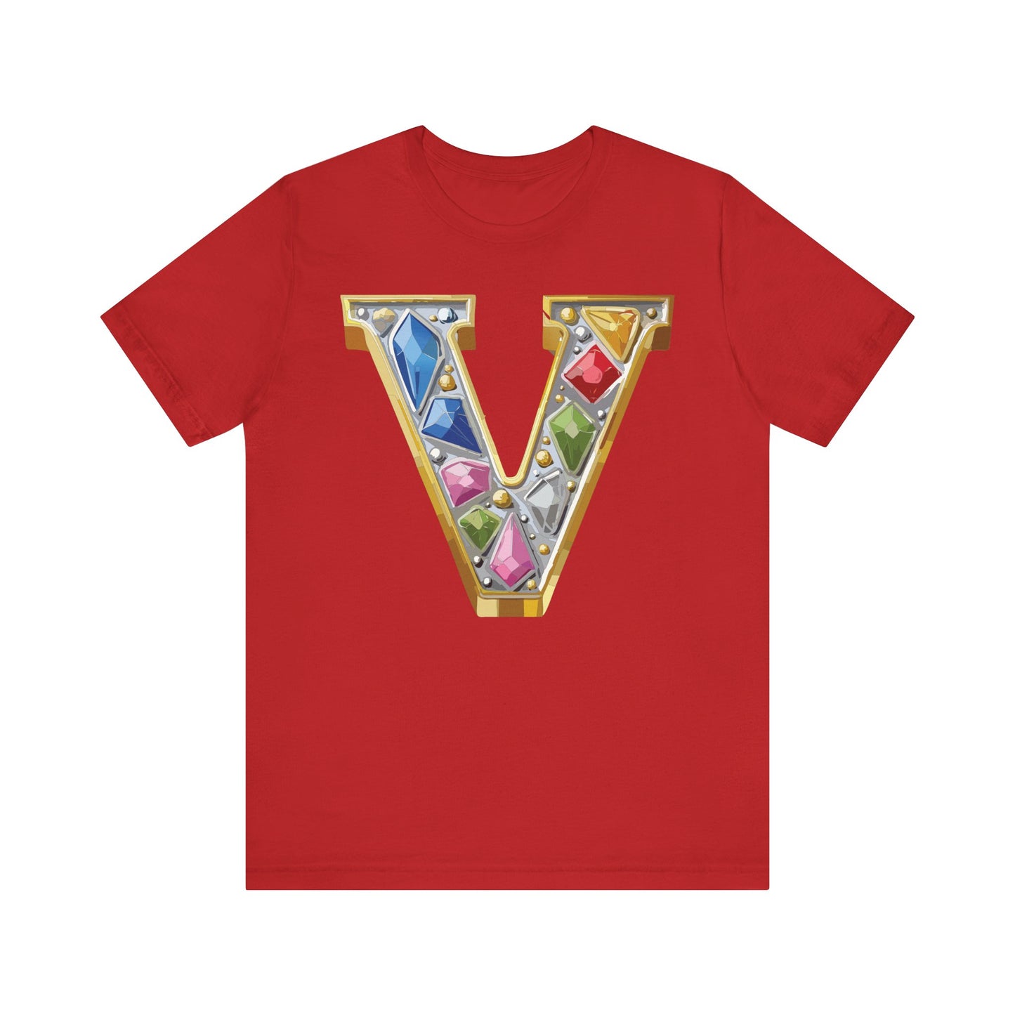 Letter Shirt, Shirt with Letters, Tee Shirt with Gold Letter, Shirt with Antique Letters