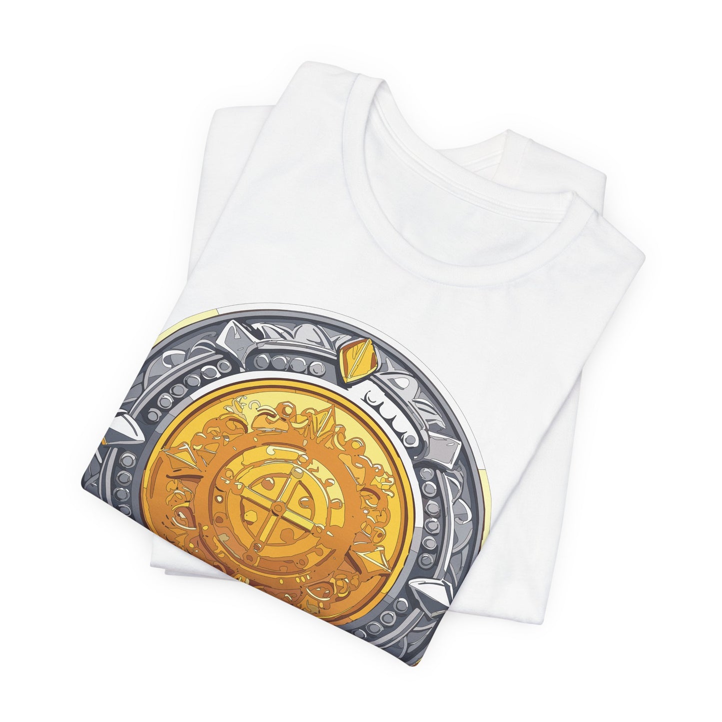 Coin Shirt, Shirt with Coin, Tee Shirt with Gold Coin, Shirt with Antique Coin