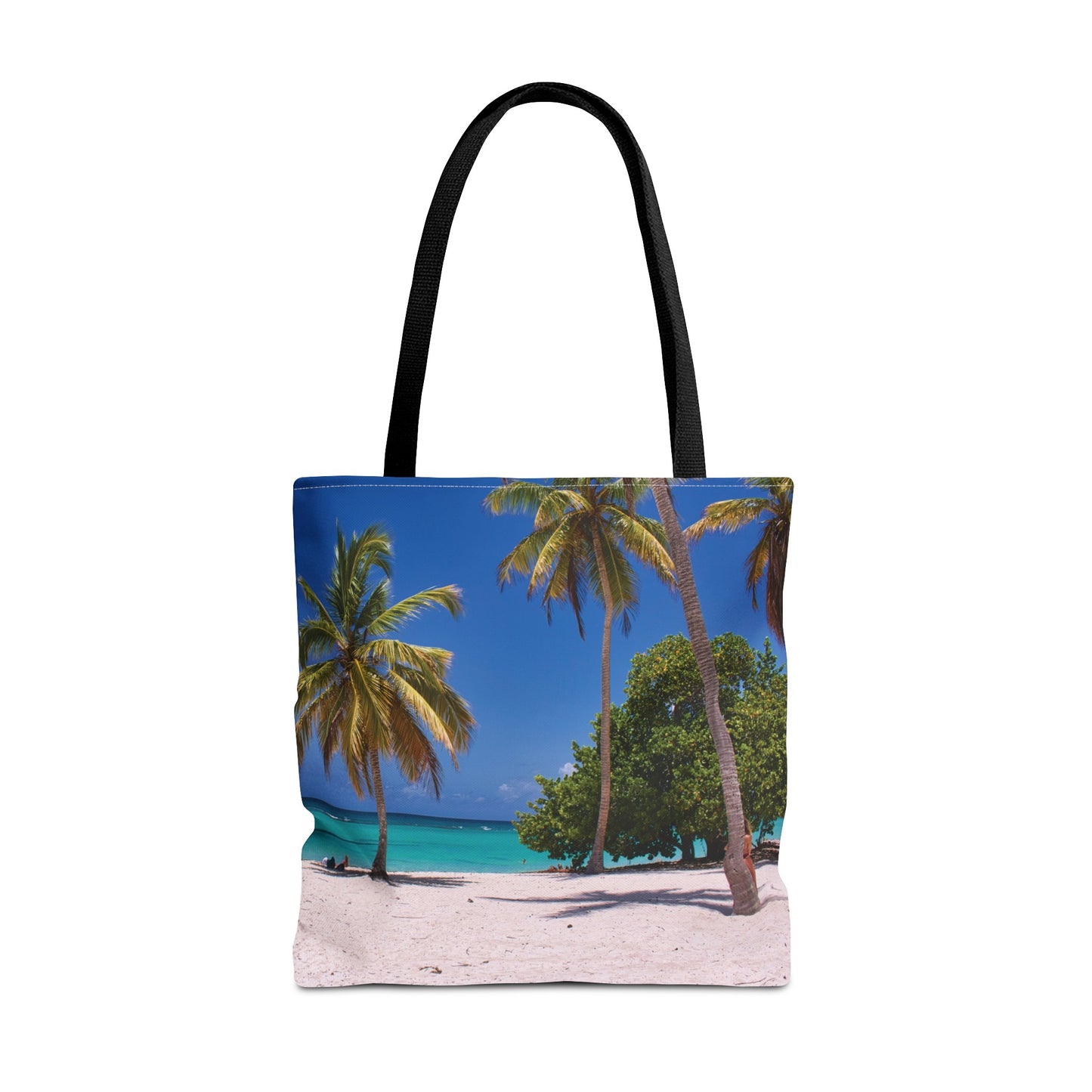 Canvas Bag with Beach Prints