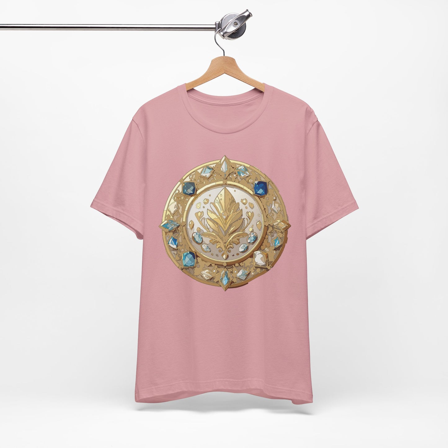 Medallion Shirt, Shirt with Medallion, Tee Shirt with Medal