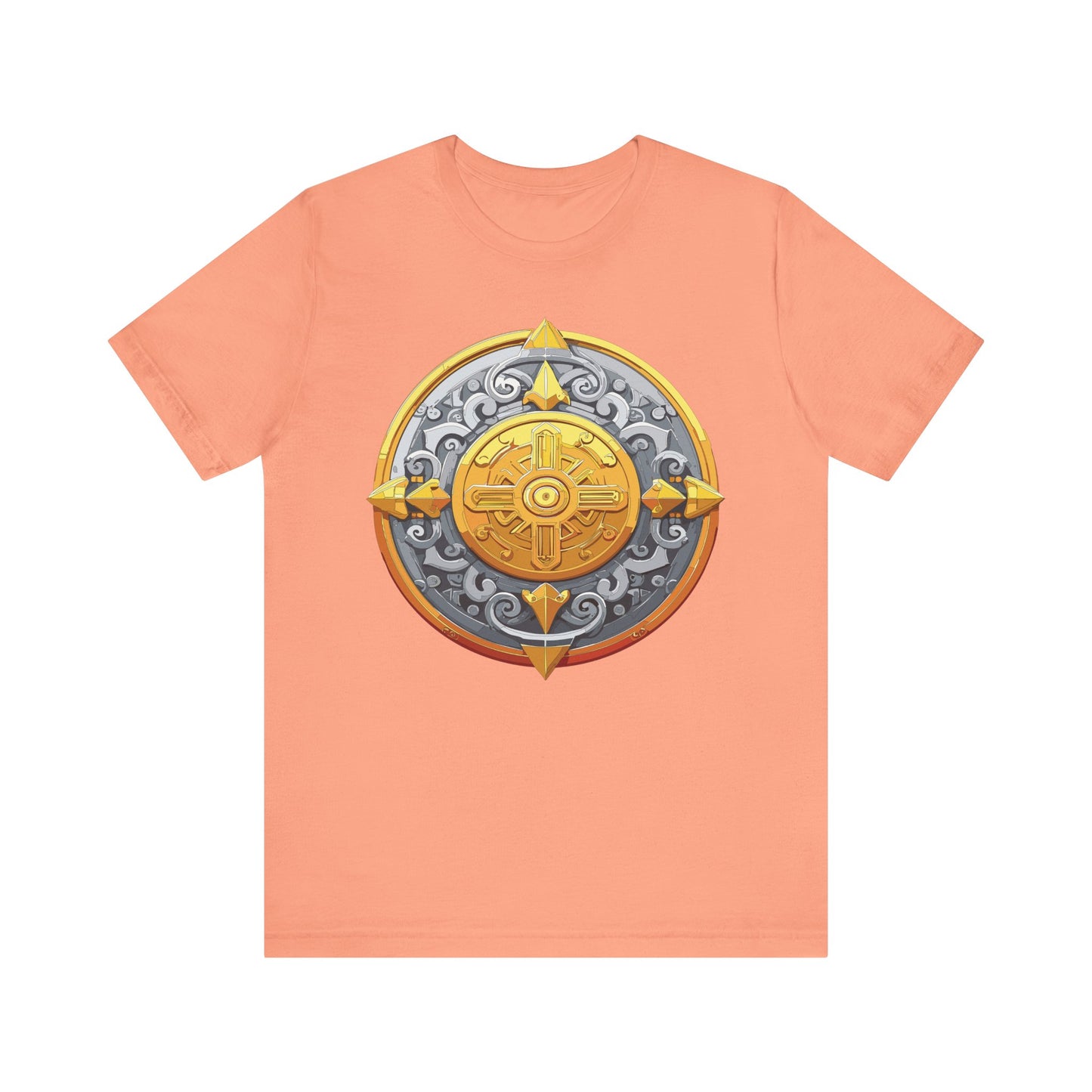 Coin Shirt, Shirt with Coin, Tee Shirt with Gold Coin, Shirt with Antique Coin