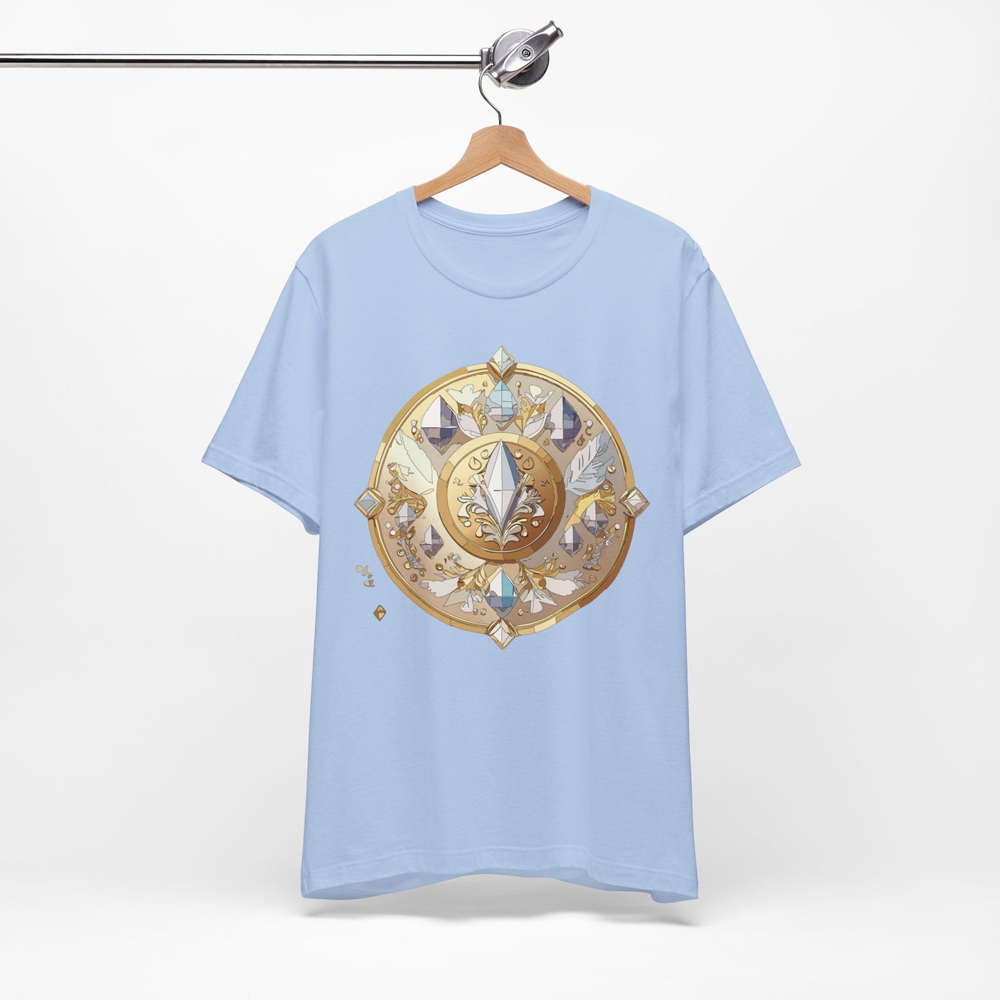 Medallion Shirt, Shirt with Medallion, Tee Shirt with Medal