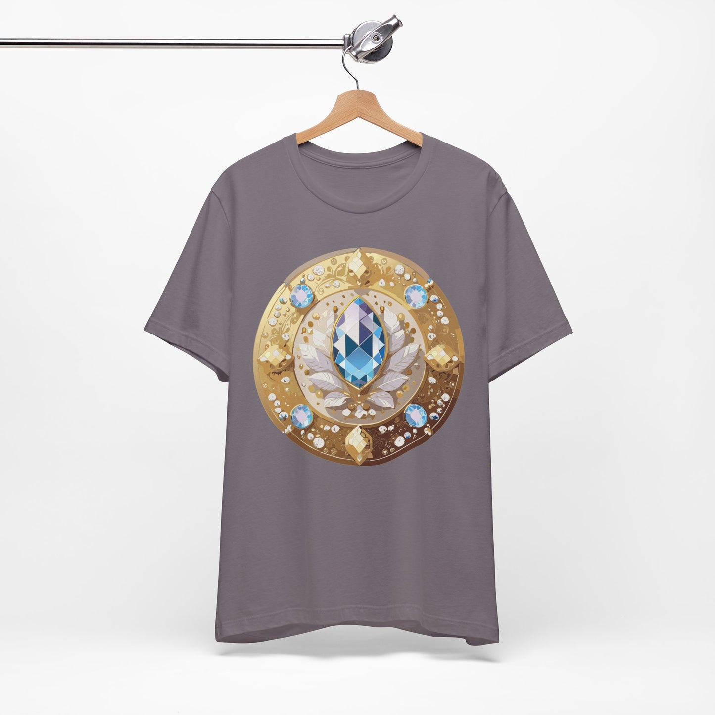 Medallion Shirt, Shirt with Medallion, Tee Shirt with Medal